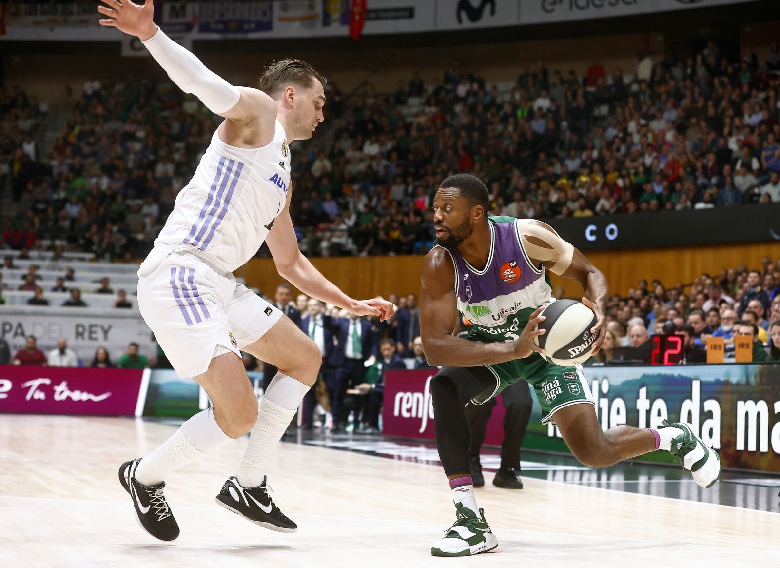 El Real Madrid-Unicaja de Copa del Rey, en imágenes