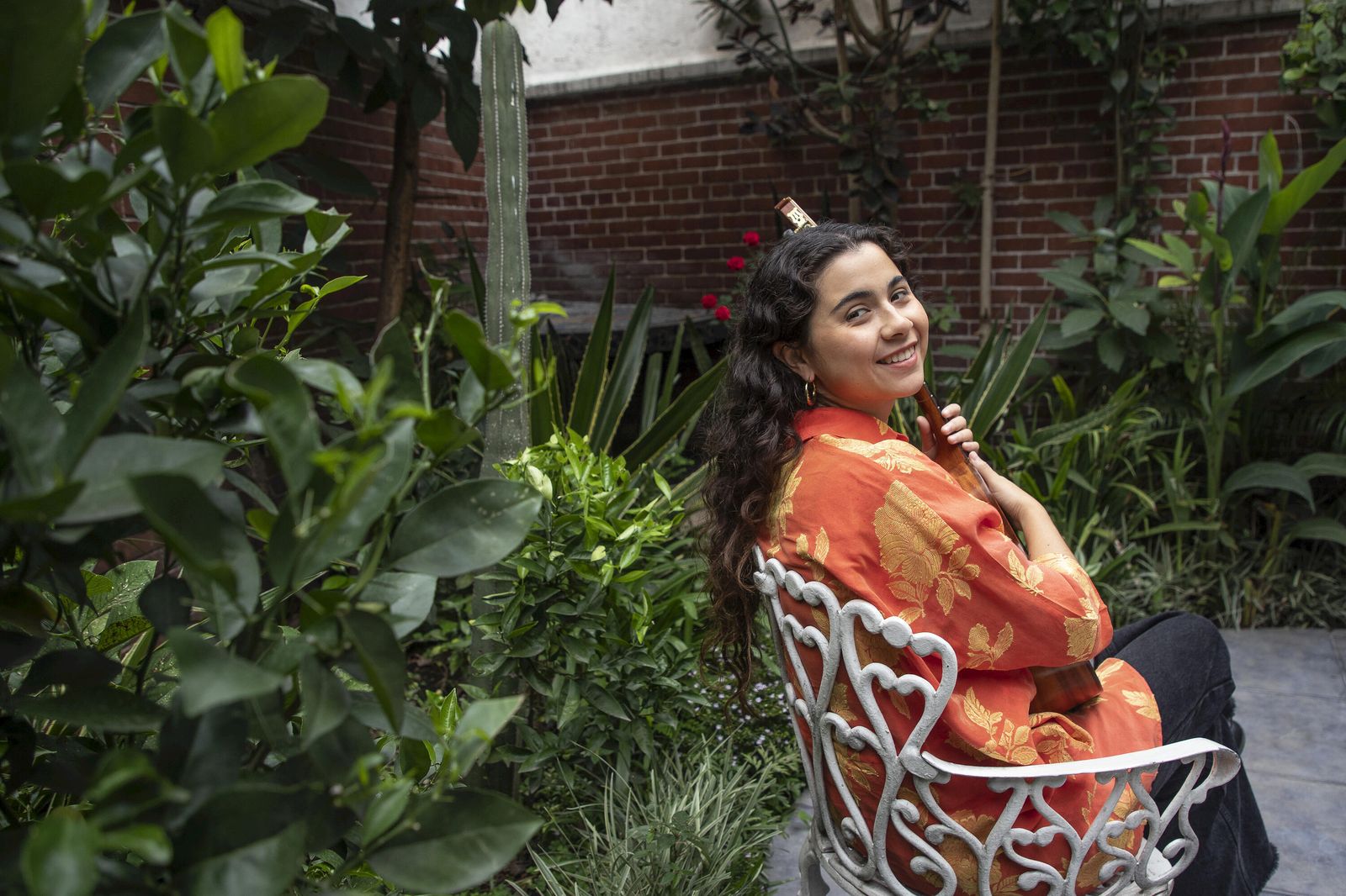 La artista mexicana Silvana Estrada.