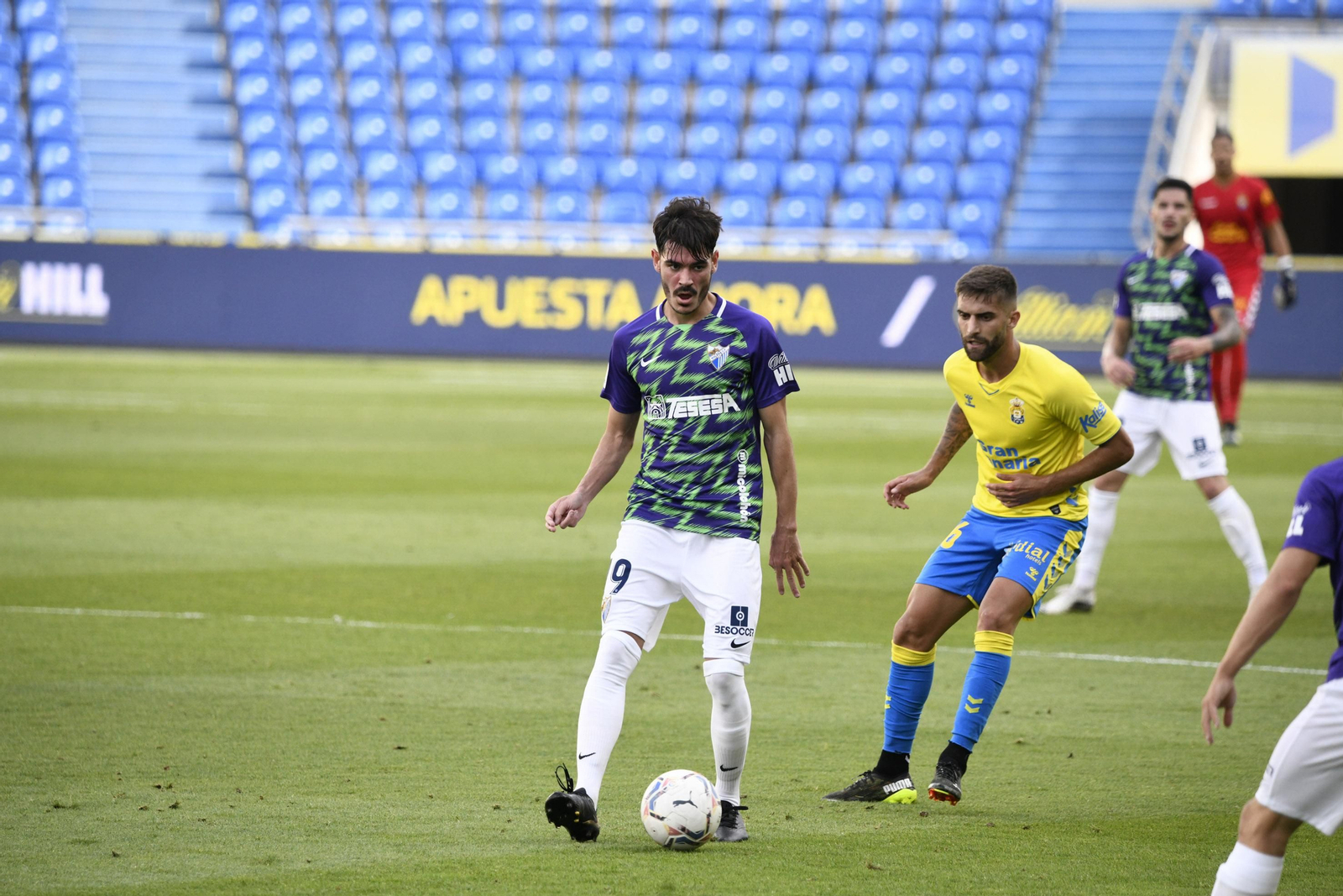 El Las Palmas-Málaga CF, en fotos
