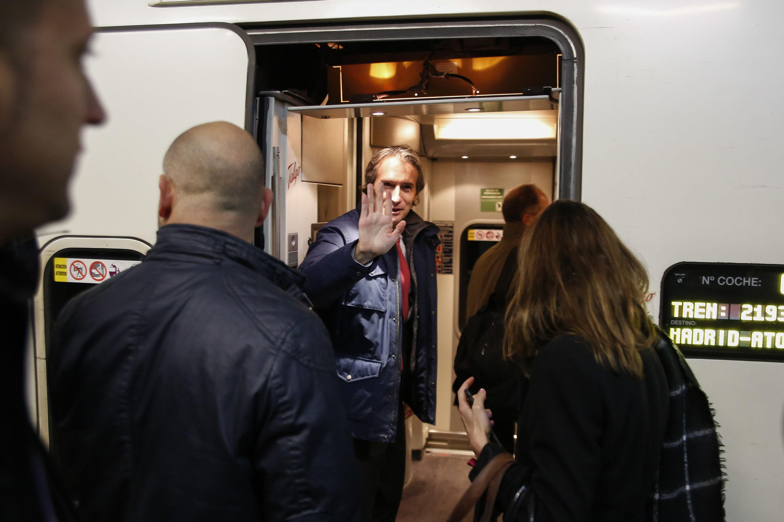 Inauguración en Antequera de las fases de pruebas del AVE