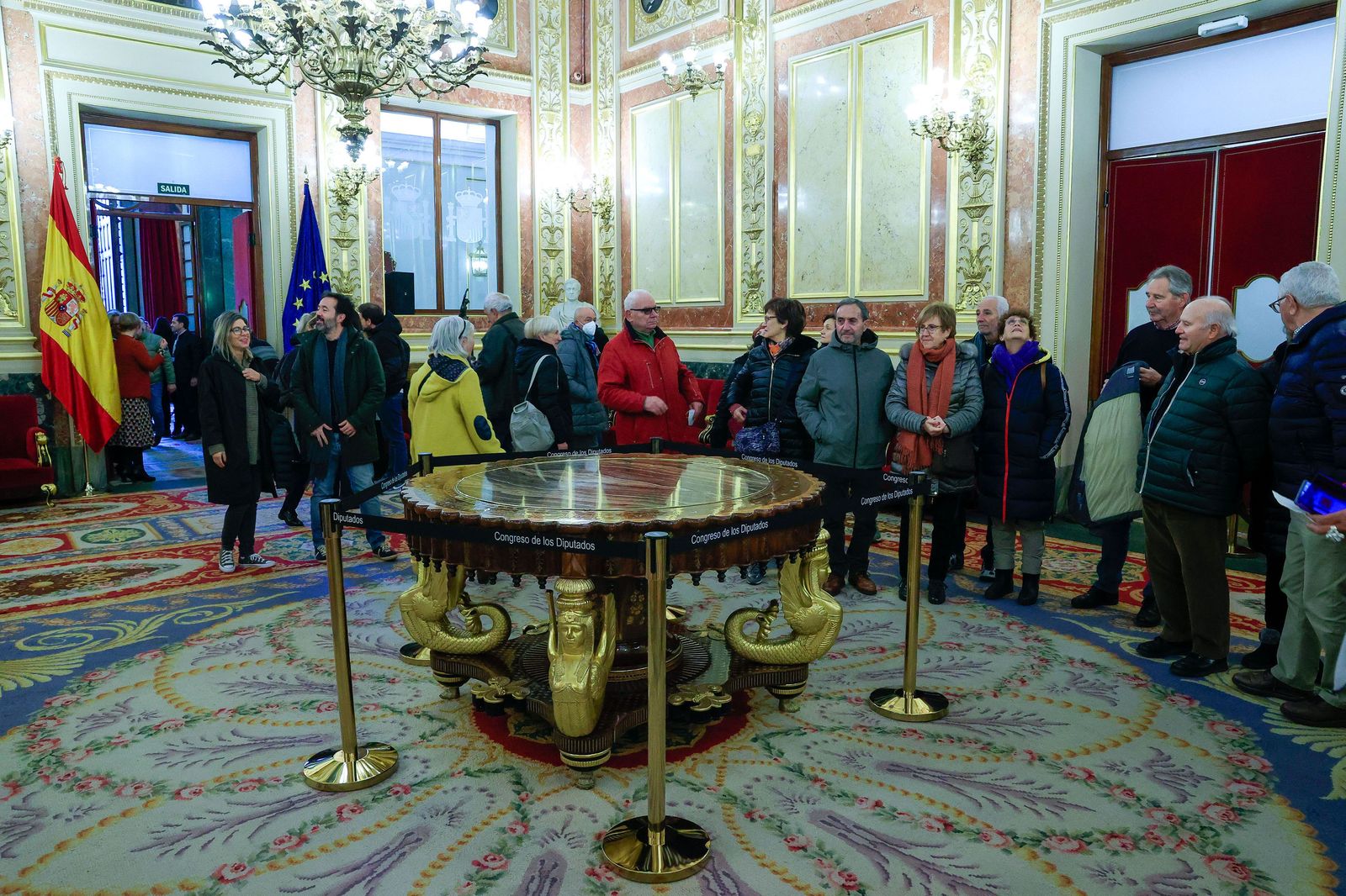 Jornada de puertas abiertas en el Congreso por el Día de la Constitución