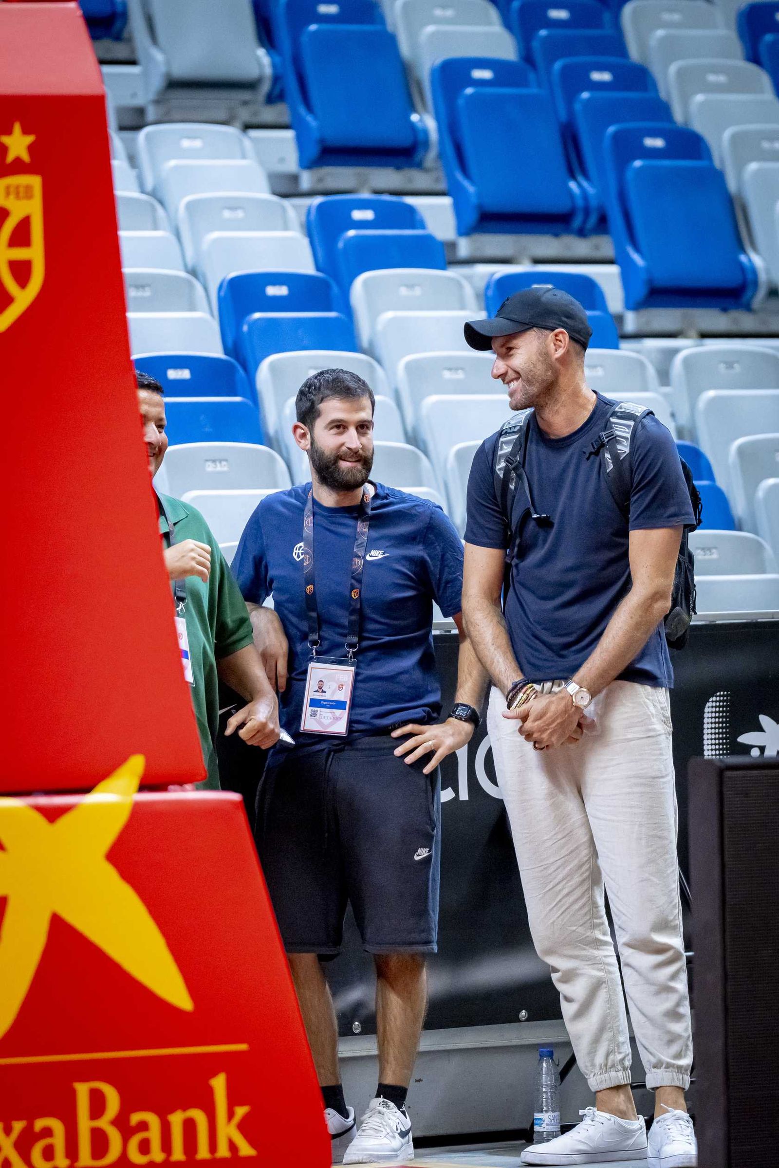 Rudy Fernández visita a España en Málaga