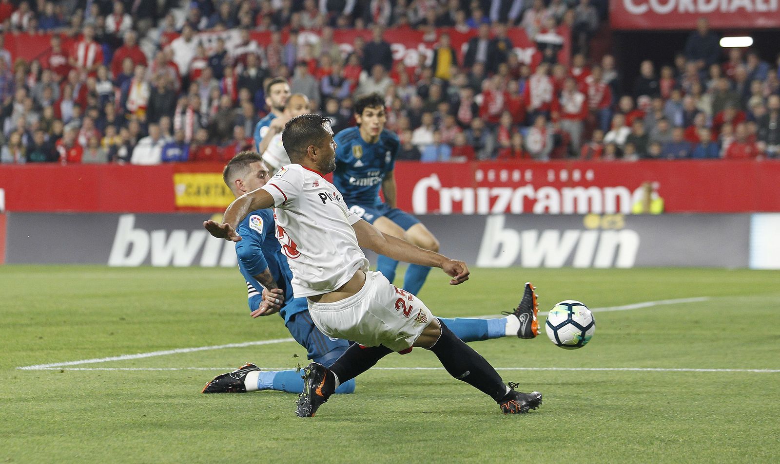 Las imágenes del Sevilla-Real Madrid