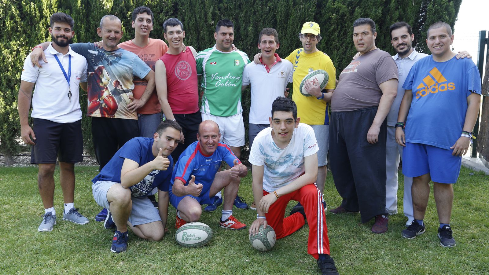 Los usuarios de la Residencia San Sebastián, de Fundación SAMU.