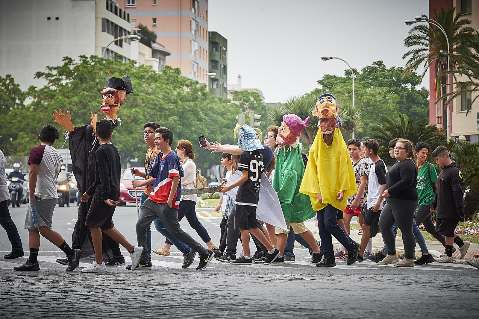 Pasacalles escolar del Festival del Títere