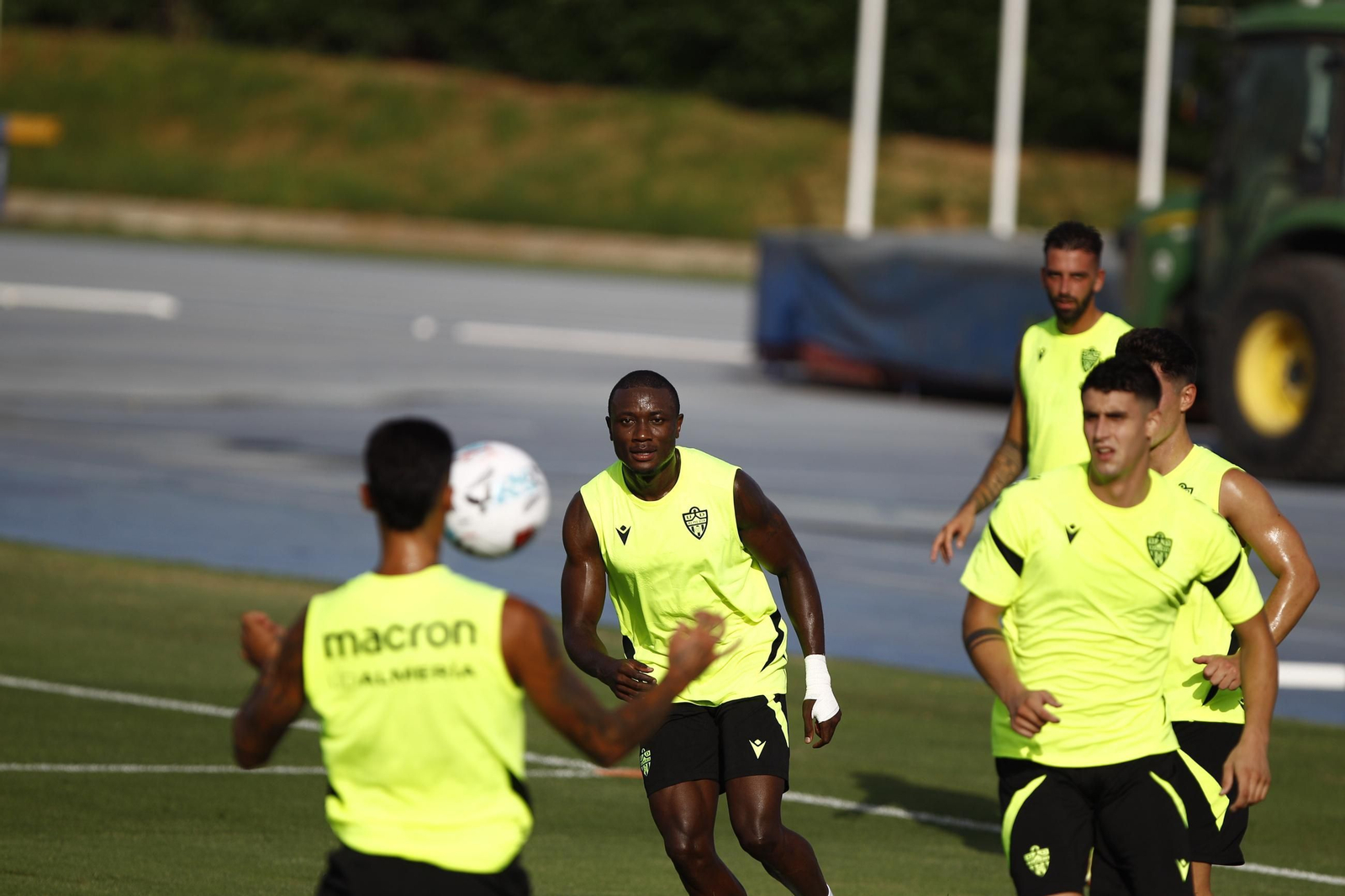 Primer entrenamiento de la Temporada 2025-2026 de la U.D. Almería, en imágenes