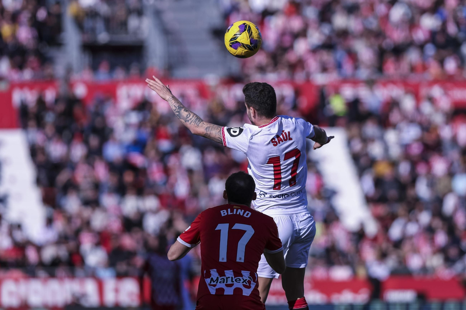 Las fotos del Girona - Sevilla