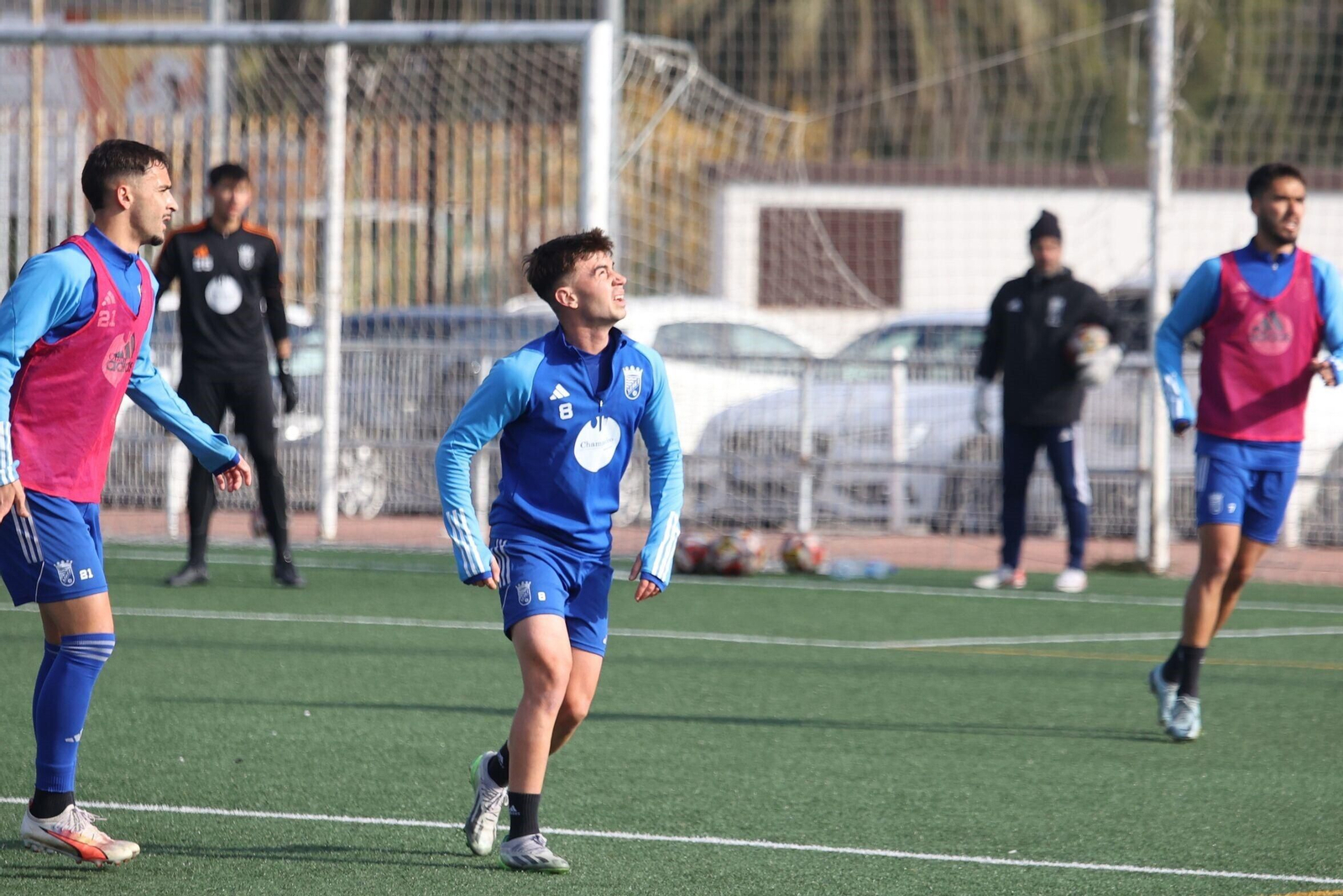 La vuelta al trabajo del Xerez CD en La Granja