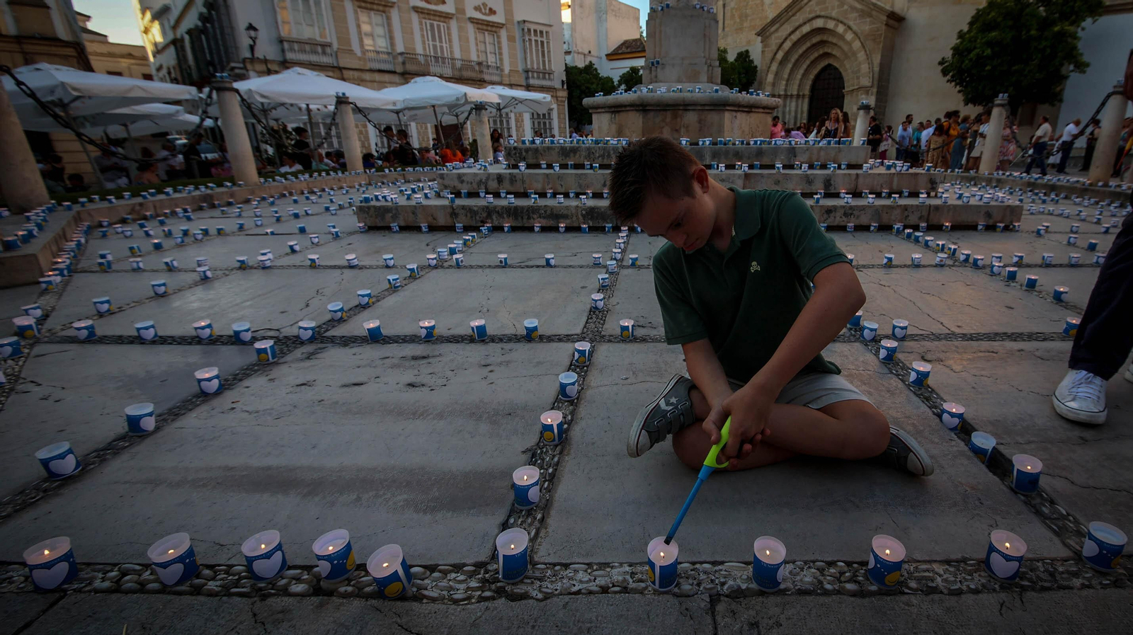 Noche de las Candelas de ASPANIDO en Jerez