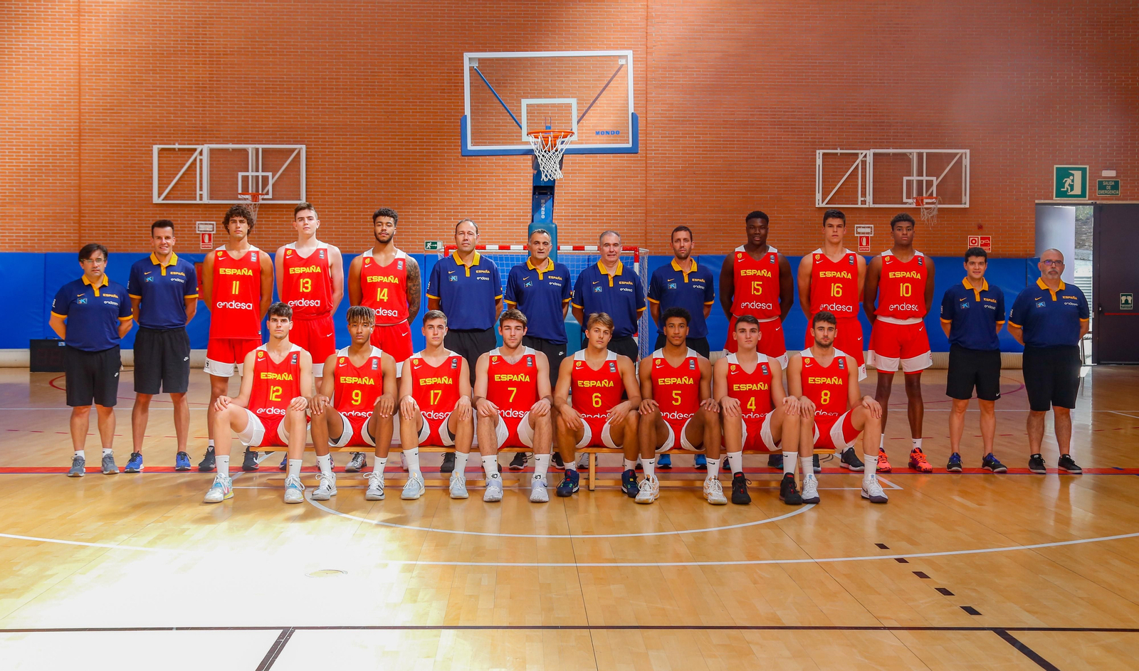 Fotos: el primer entrenamiento de la sub 20 de España con cinco malagueños