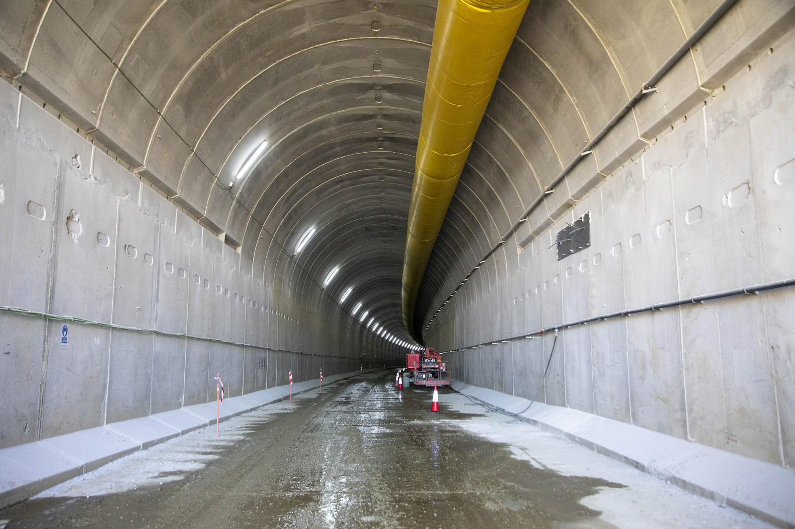 Así avanzan las obras del túnel de Viator del Ave