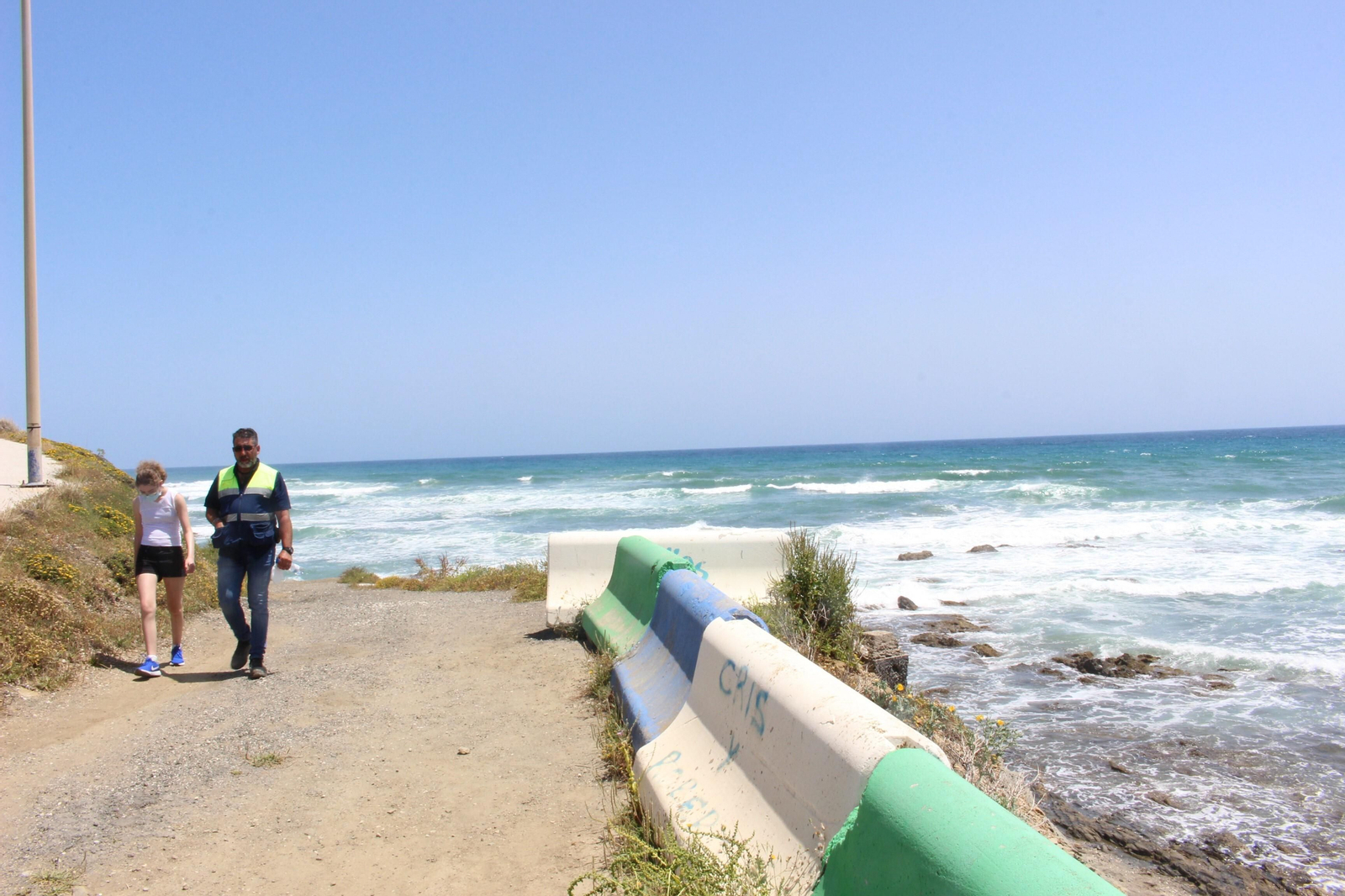 La playa de Calaburras de Mijas en el camino hacia la fase 2 de la desescalada