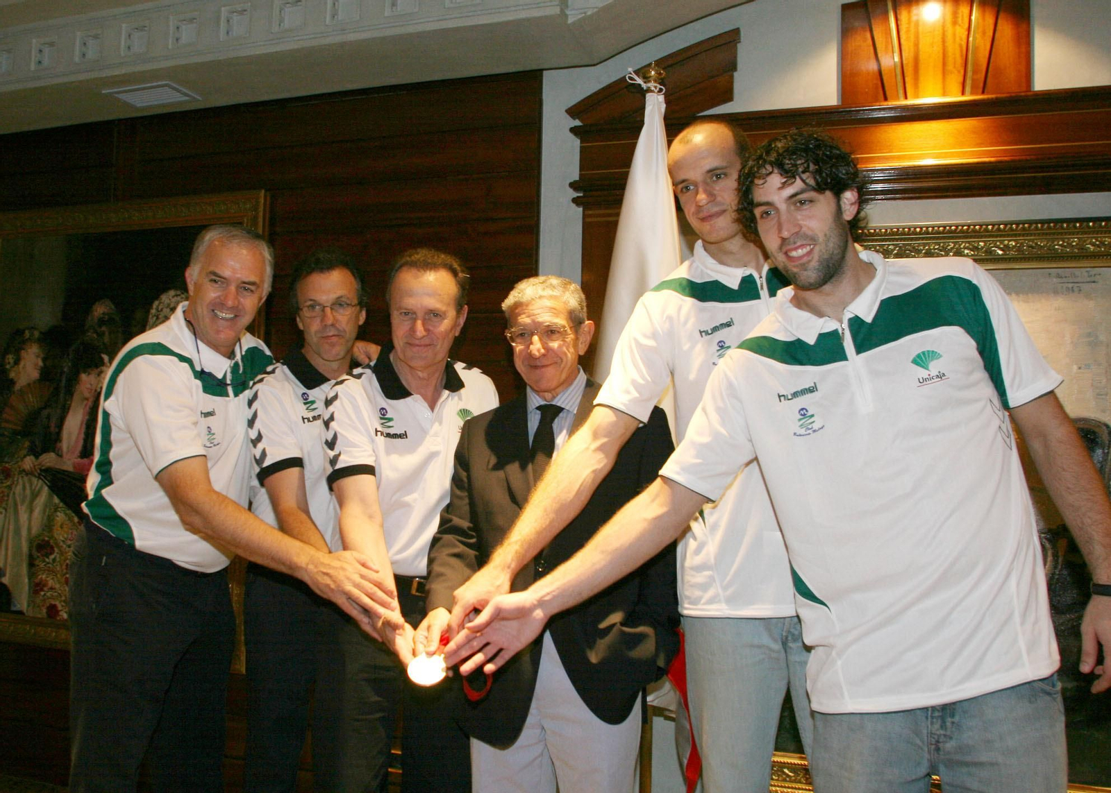 Las fotos de Manolo Rubia en su etapa en el Unicaja