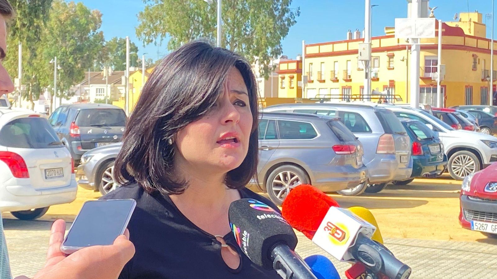 La presidenta del PP de Sevilla, Virginia Pérez.