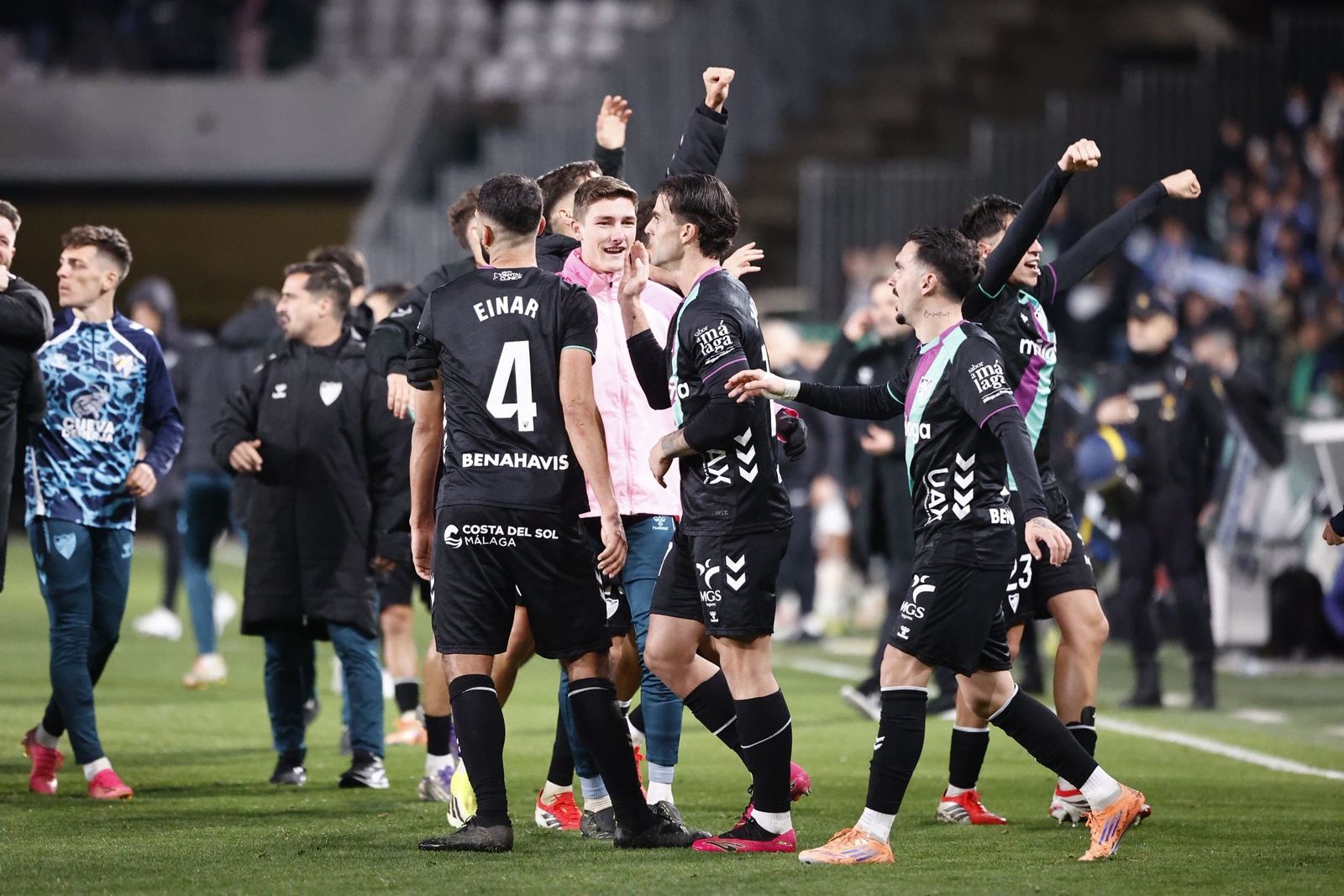 El Córdoba-Málaga CF, en fotos