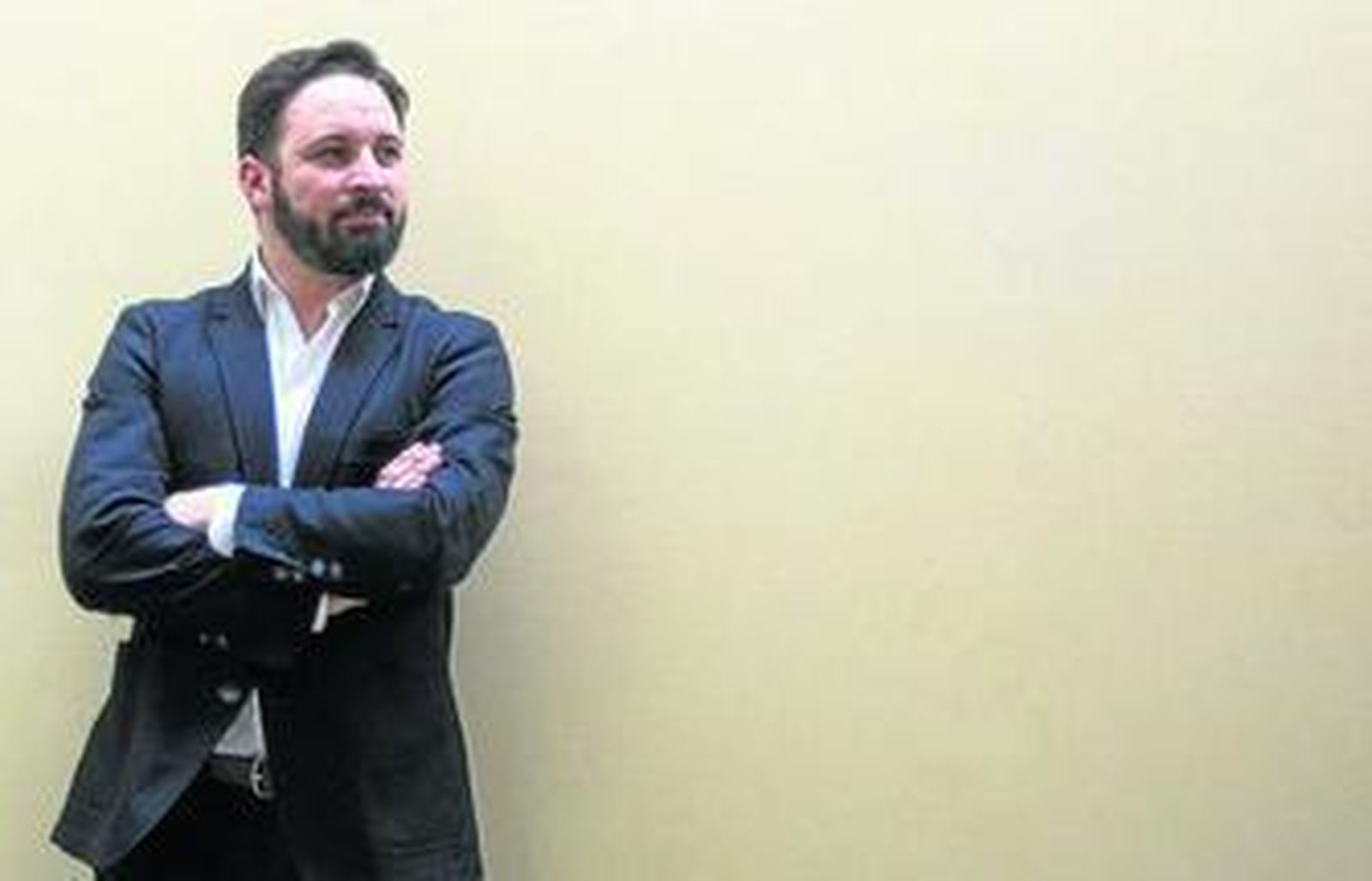 Santiago Abascal (Bilbao, 1976) ayer en Sevilla.