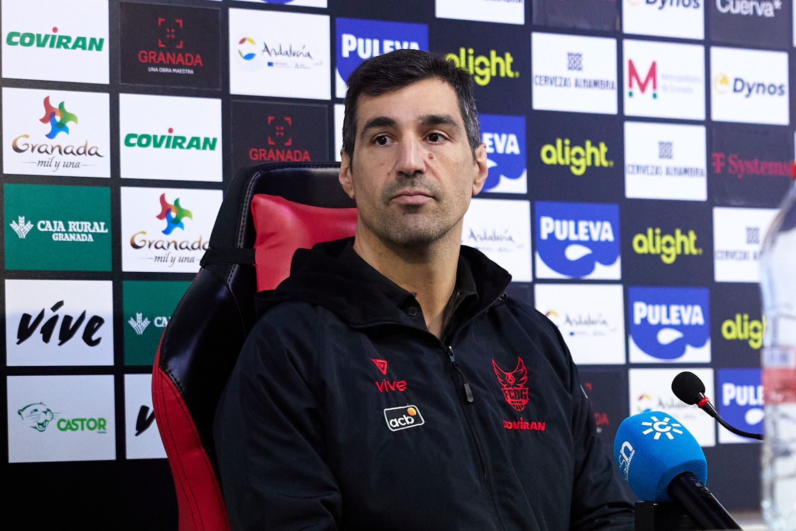 Pablo Pin en la rueda de prensa de este miércoles.