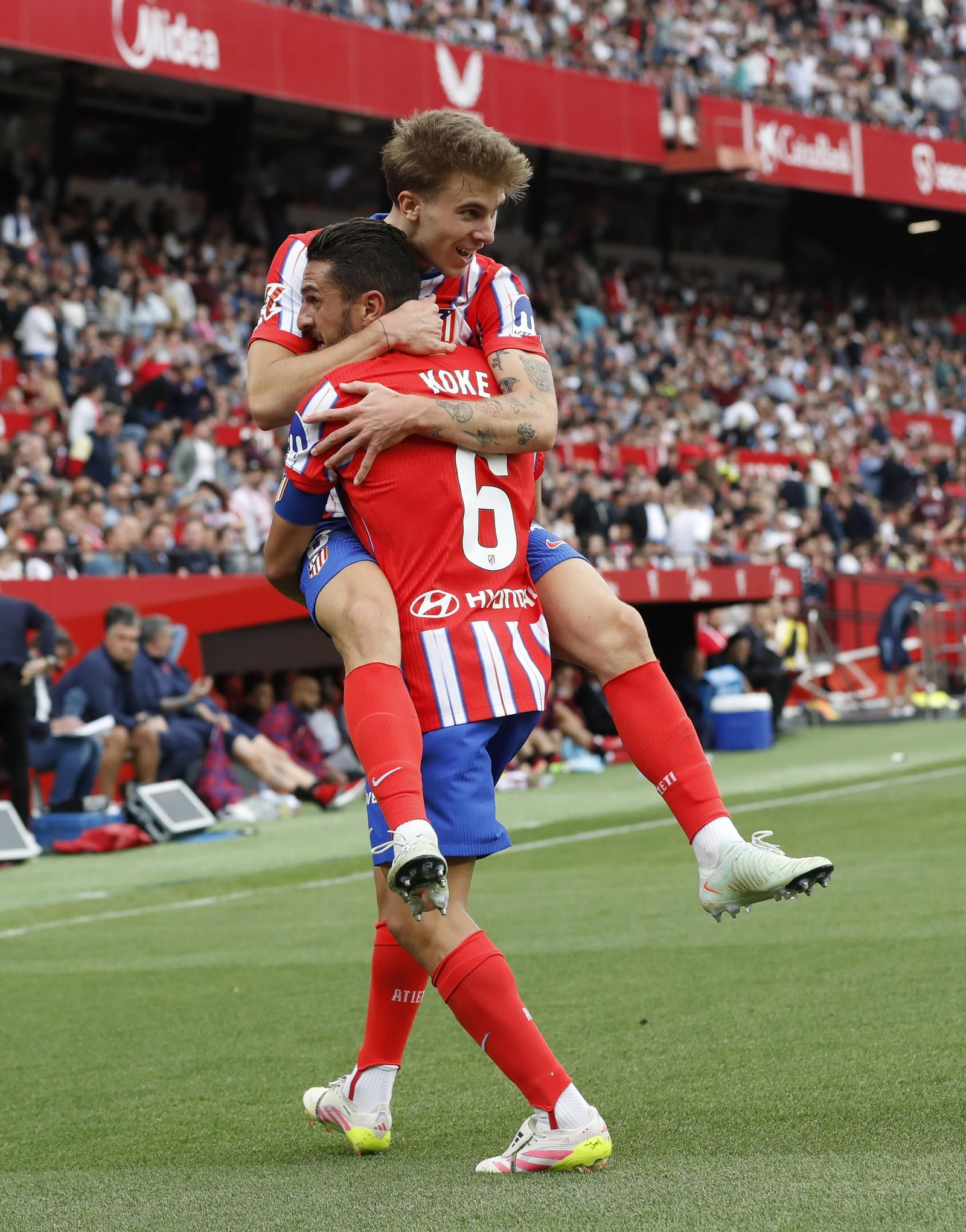 Las fotos del Sevilla Fc - Atlético de Madrid