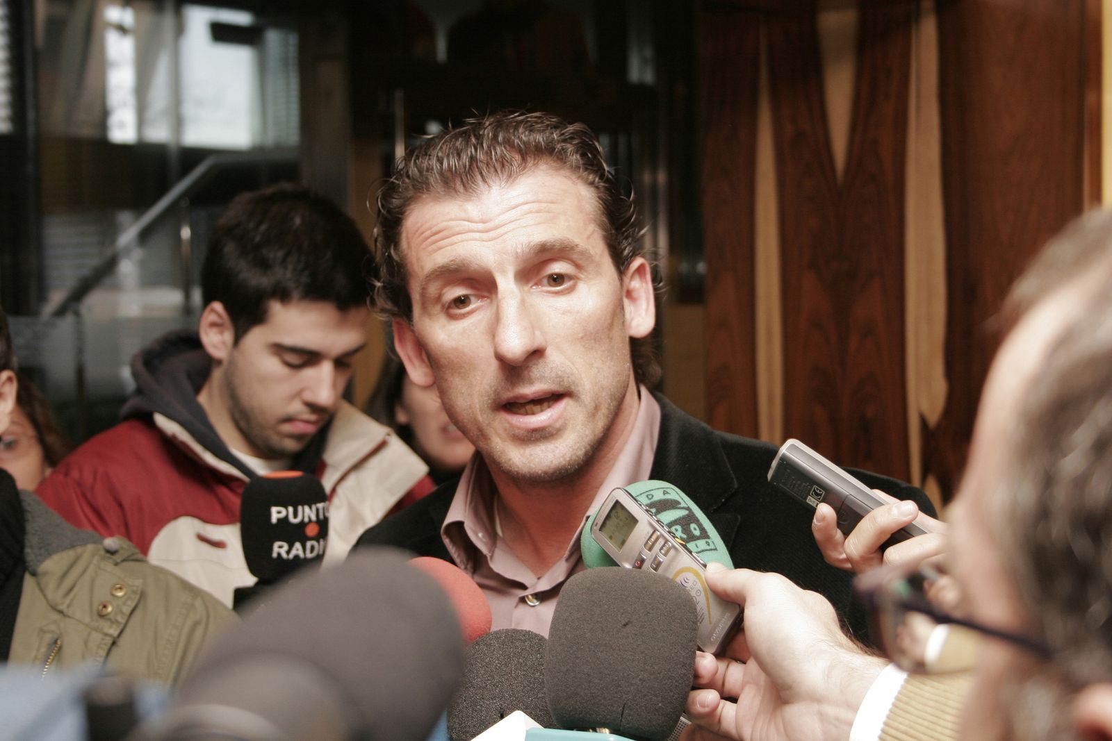 Óscar Arias en su etapa como presidente de la Fundación Recreativo.