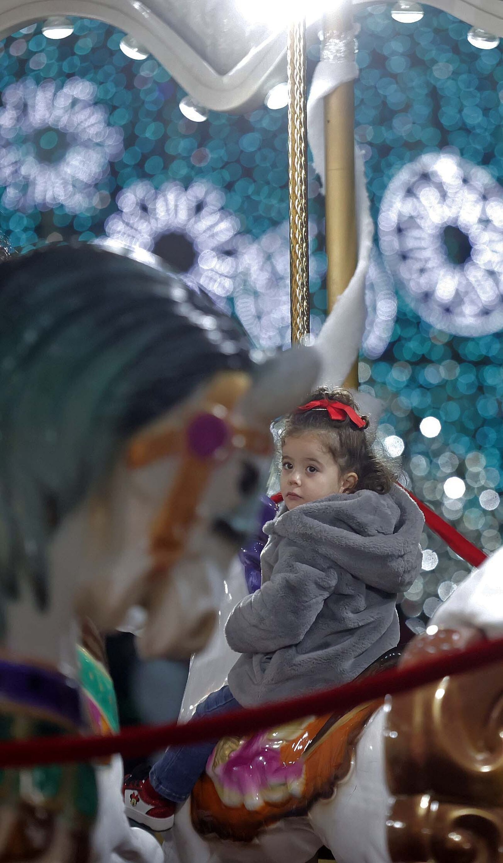El alumbrado navideño de San Roque, en imágenes