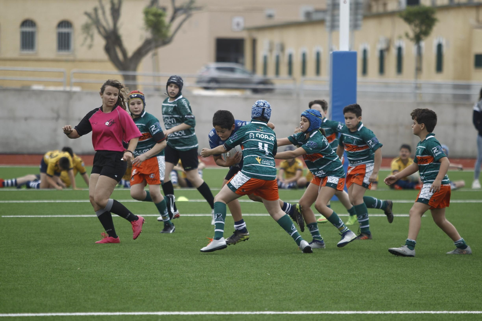 Fotogalería rugby sub-12 andaluz en la Base de La Legión. Viator (Almería)