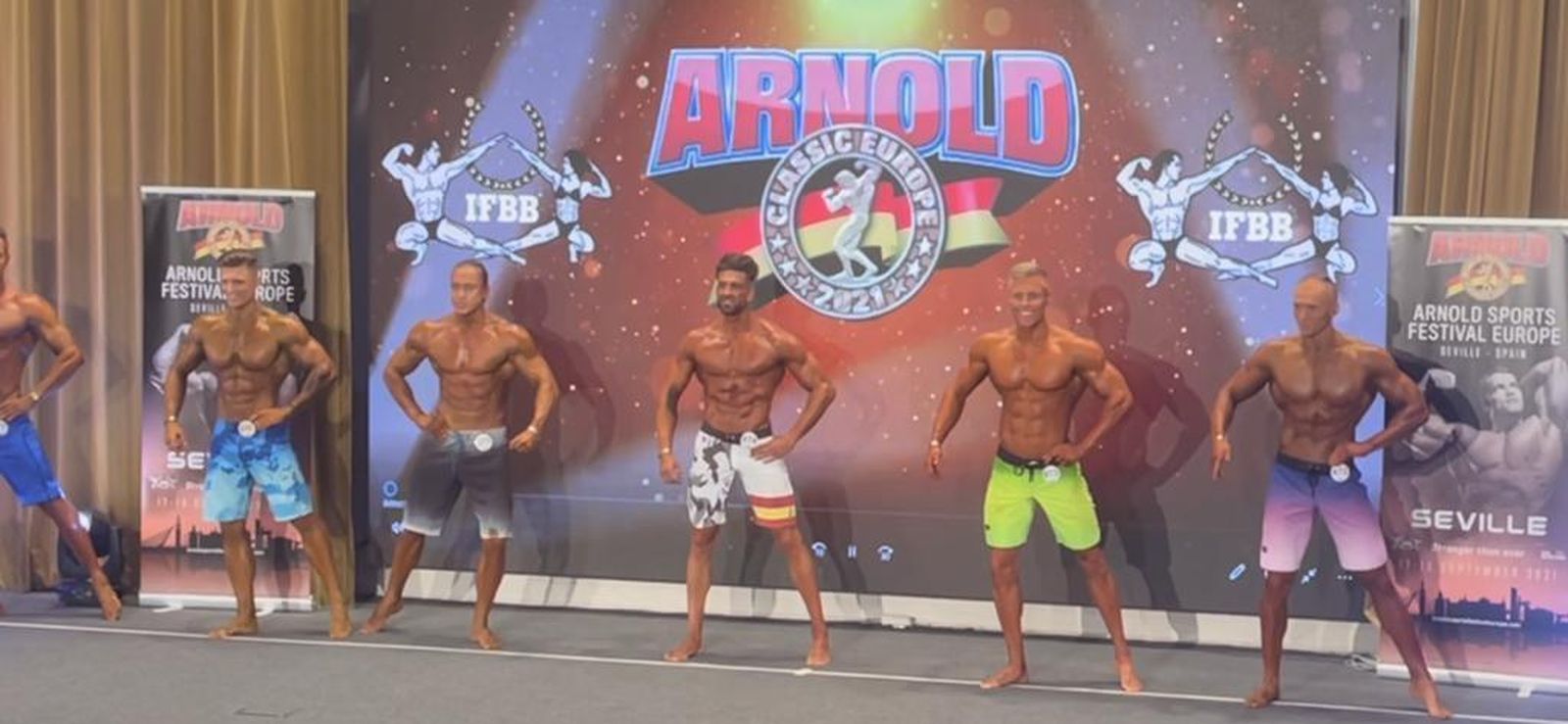 Javier Ruiz, en el centro de la imagen.