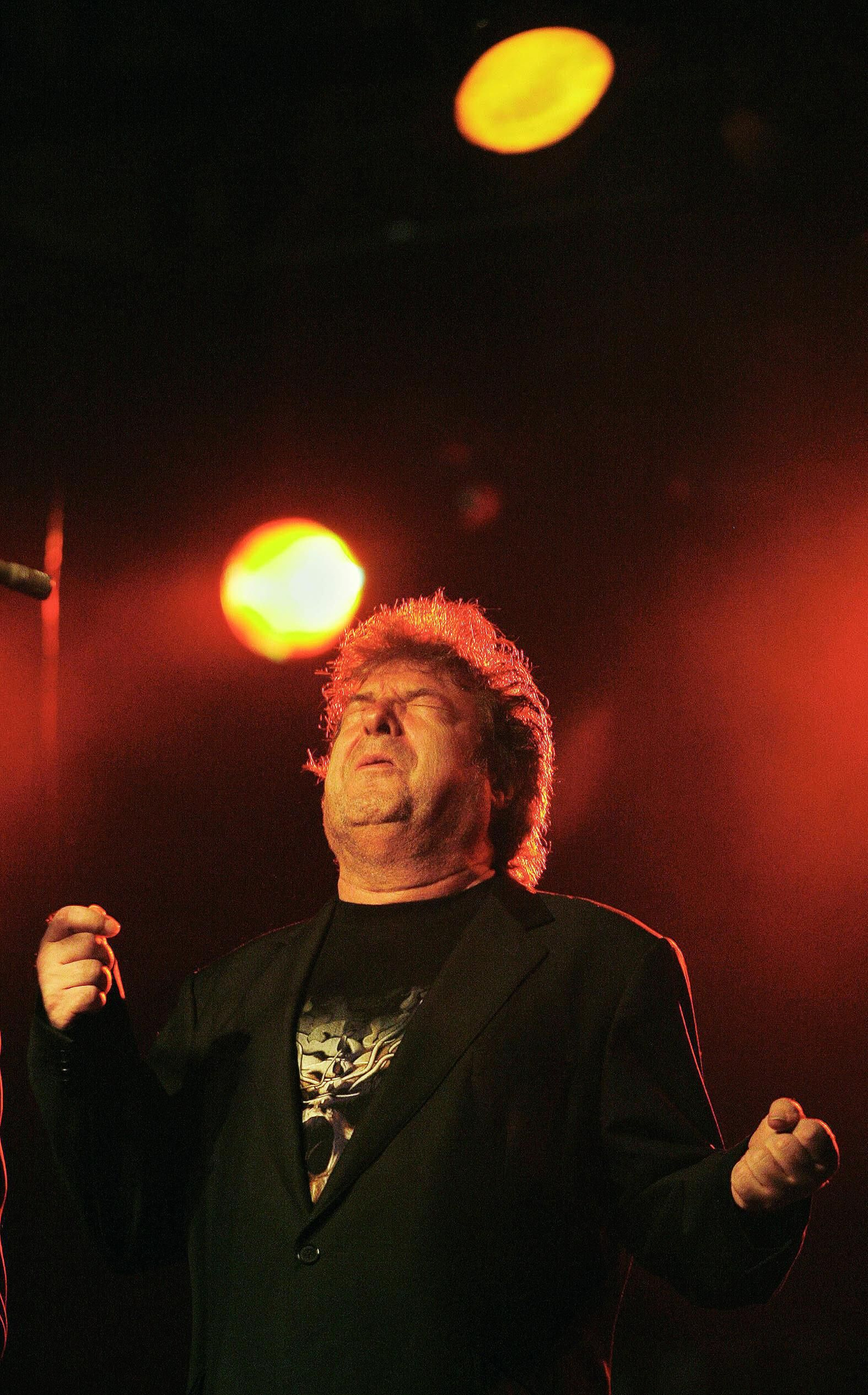 Morente y Lagartija Nick durante una presentación del 'Omega'