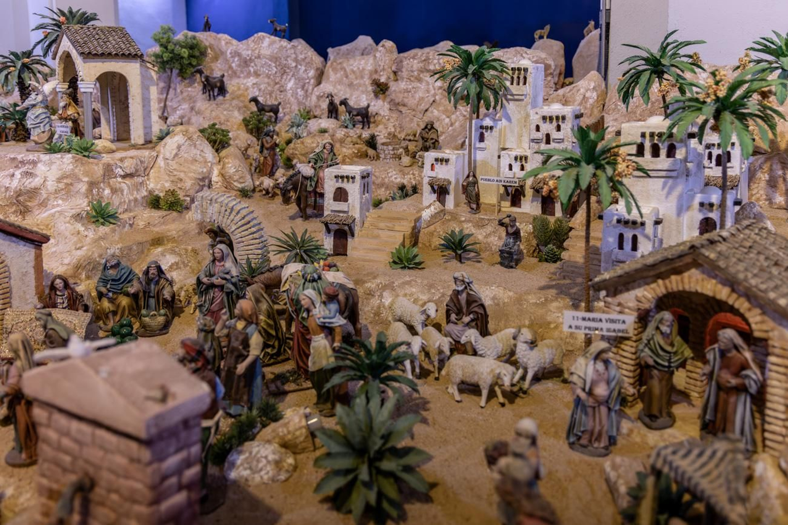 Así disfrutan en estas fechas cercanas a la Navidad los jienneses de la Ruta Belenística