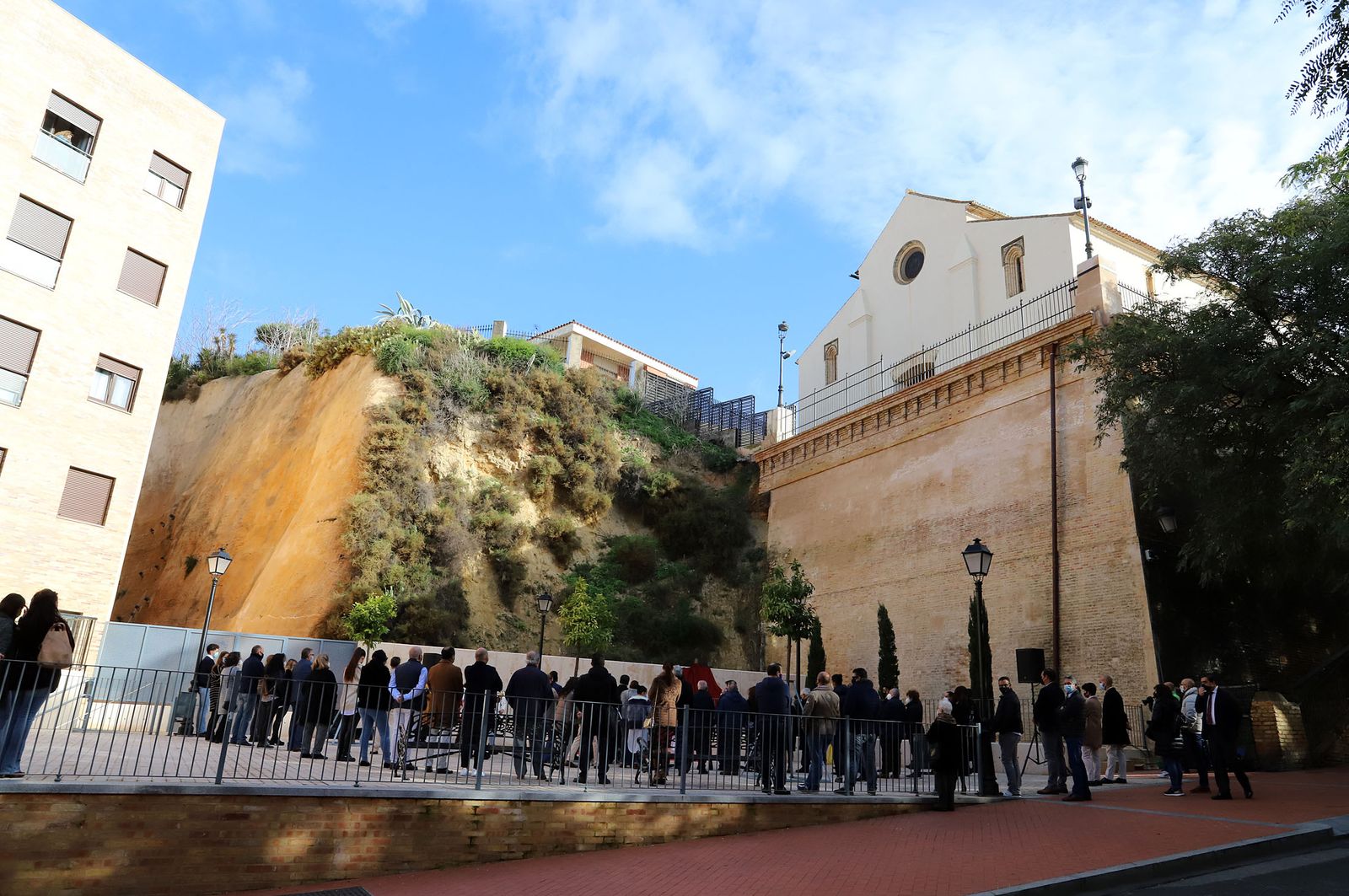 Imágenes de la inauguración de la Plaza Nuestra Señora de los Ángeles
