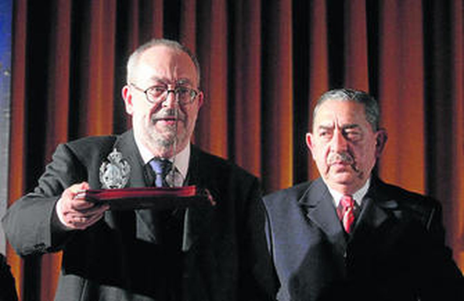 Luis Soler, Palma de Plata 2009, ayer en Algeciras.