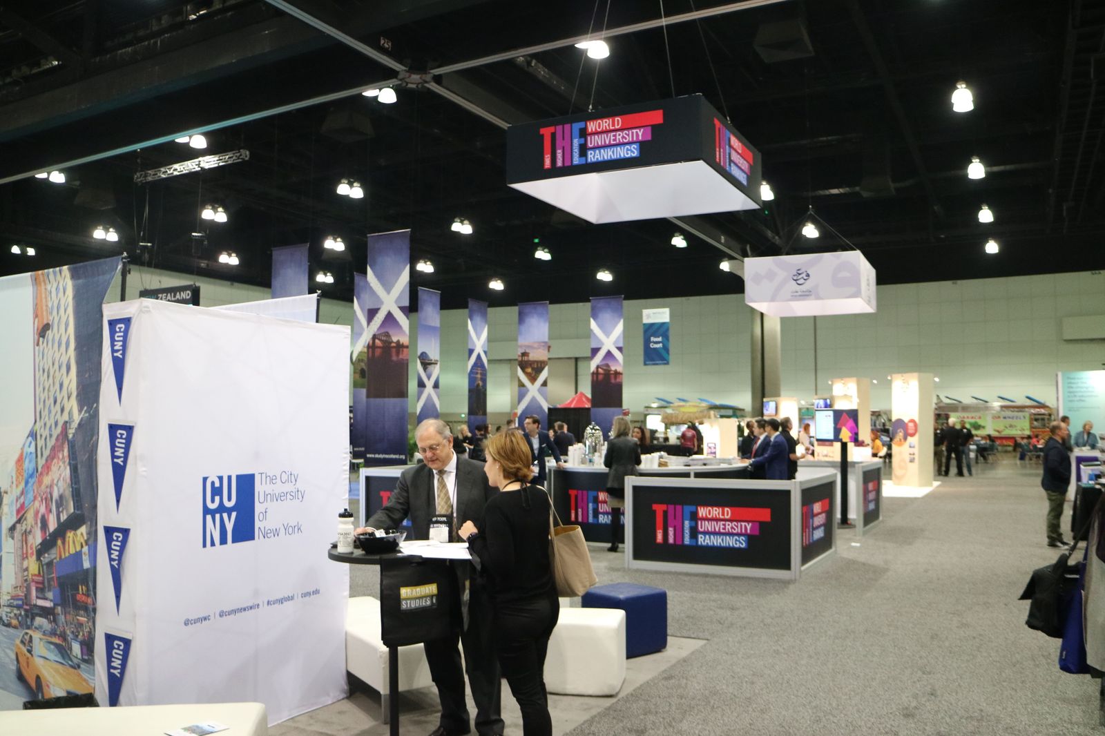 La delegación andaluza, en Nafsa 2017