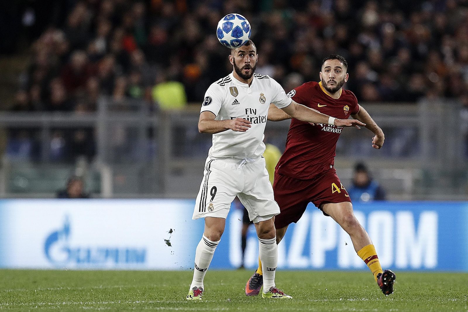 Las imágenes de la Roma-Real Madrid