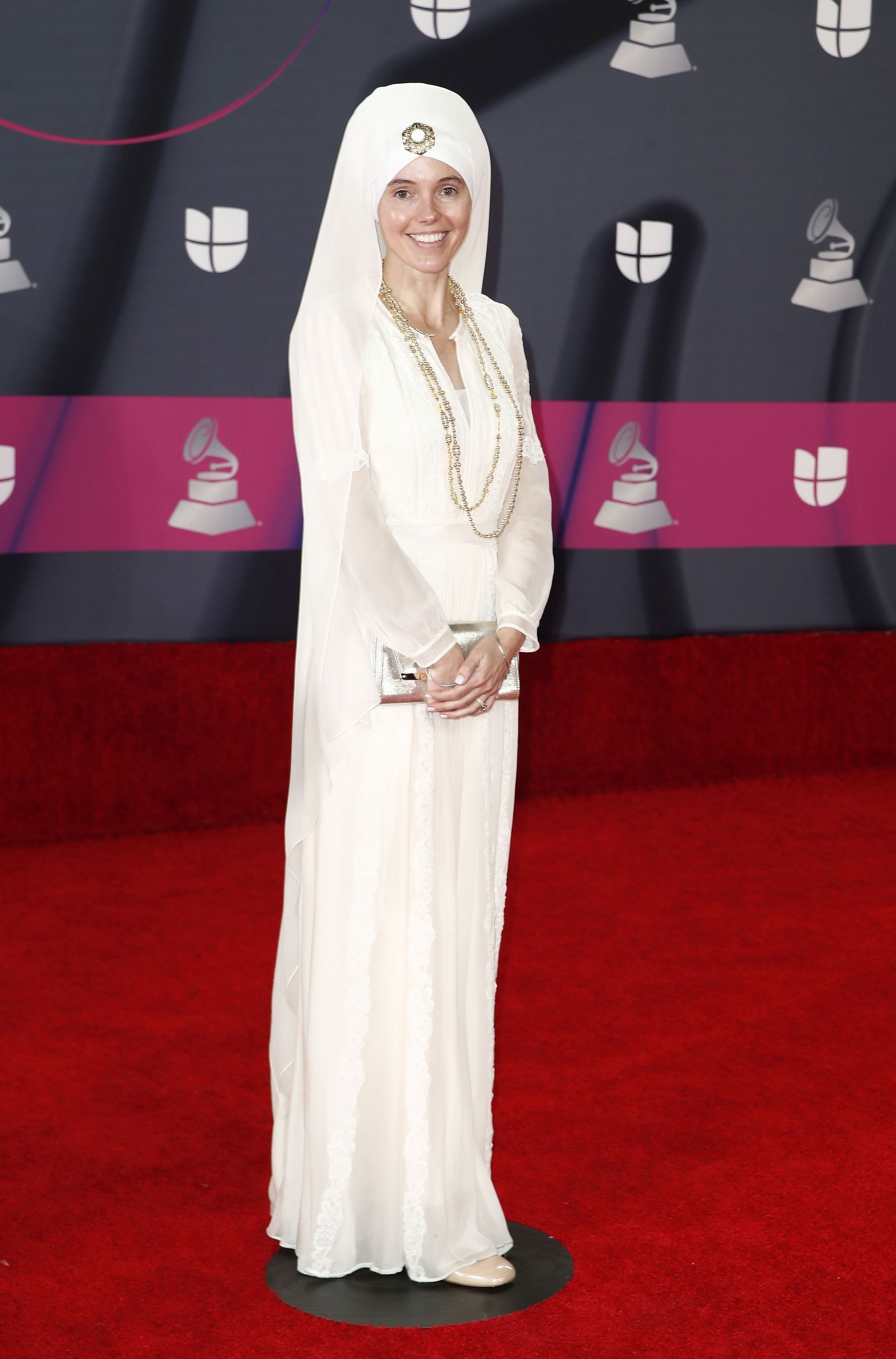 La alfombra roja de los Grammy latinos
