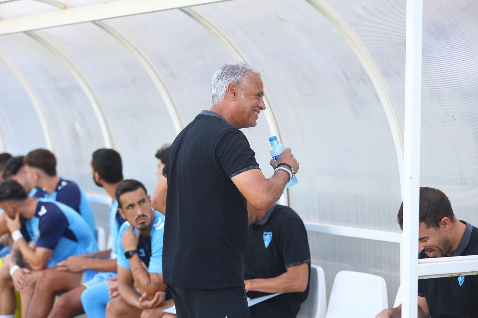 El paso de Sergio Pellicer por el Málaga CF, en fotos