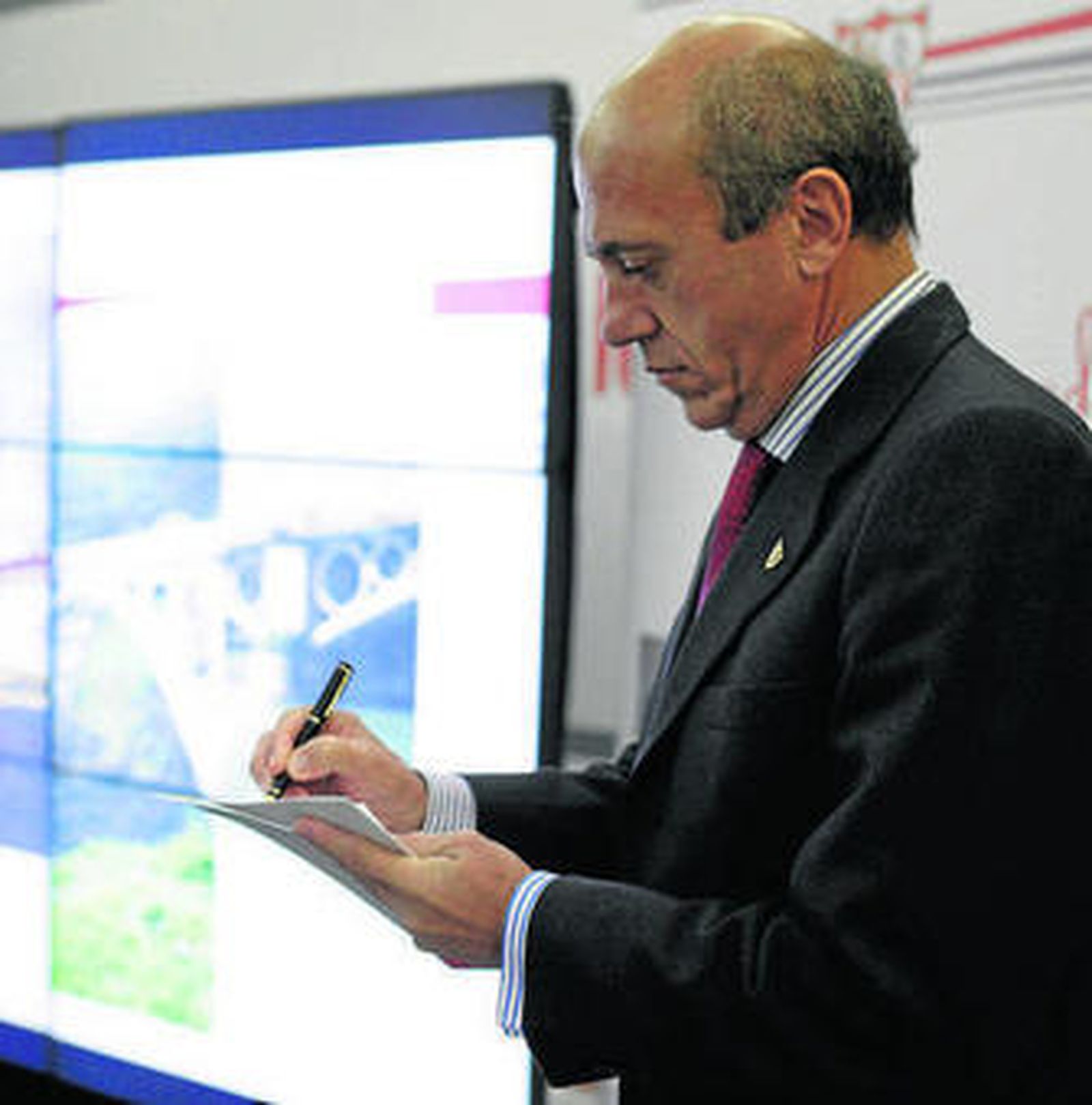 José María del Nido, en uno de sus últimos actos públicos.