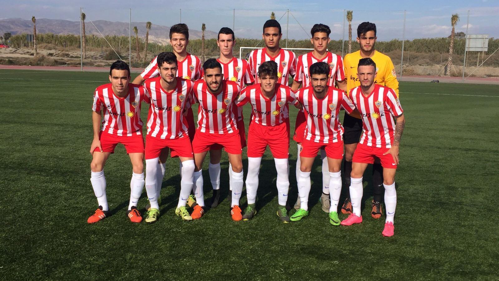 Martos, con el juvenil en sus primeros años en la UDA.