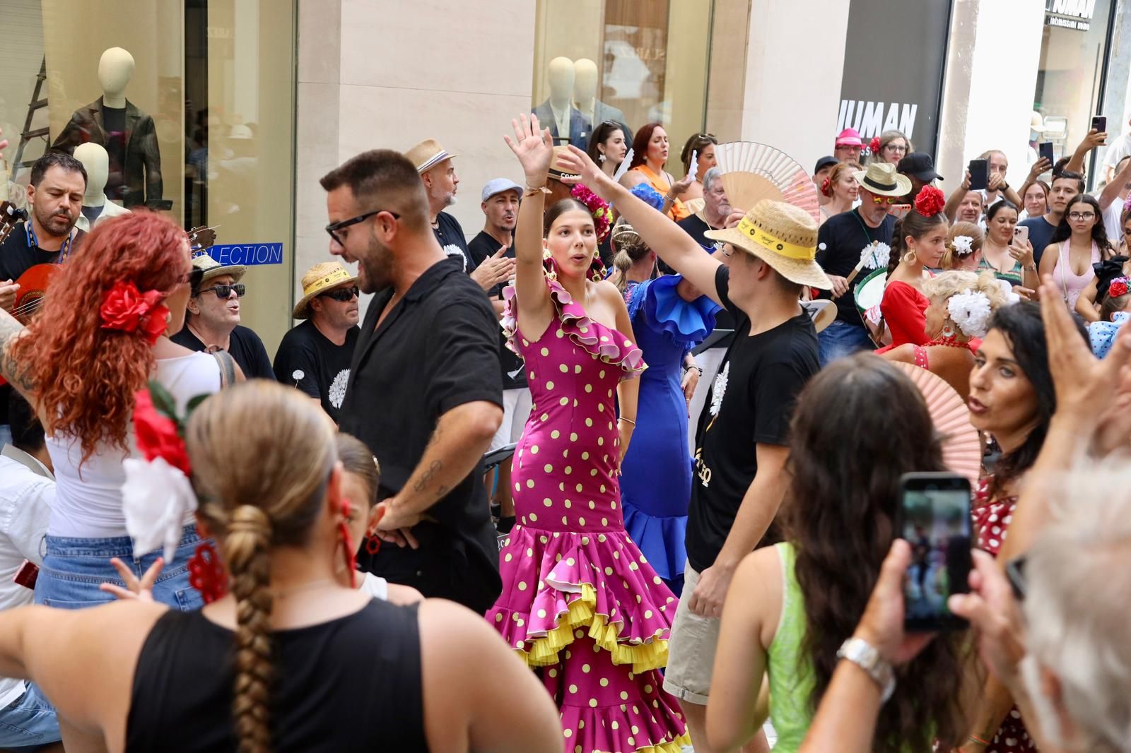 El primer día de Feria de Málaga en el Centro, en imágenes