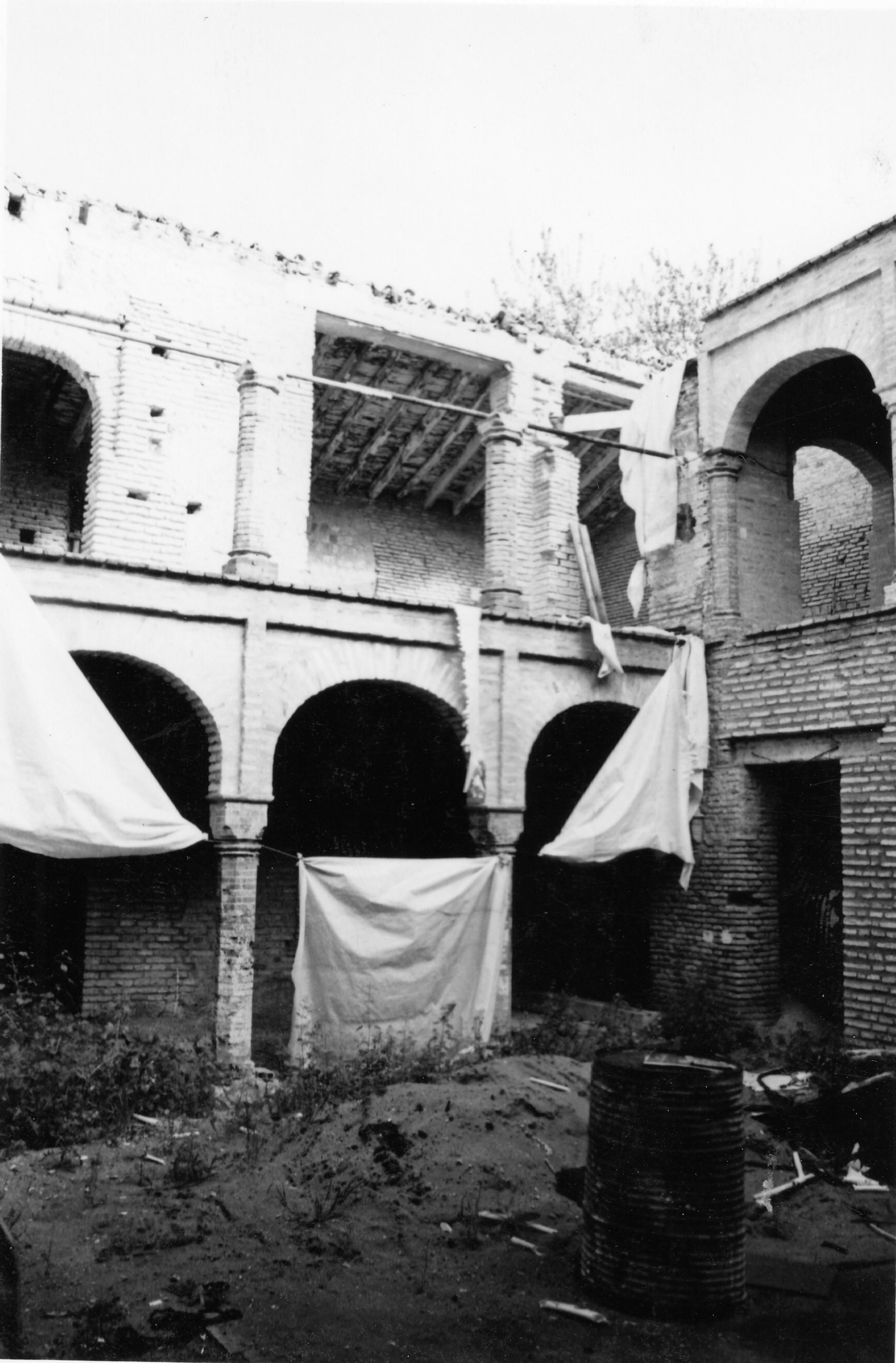 Estado de la casa ante de las restauraciones de los años 80.