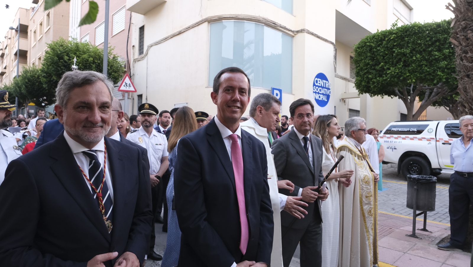 Imágenes de la Procesión de San Isidro, en El Ejido