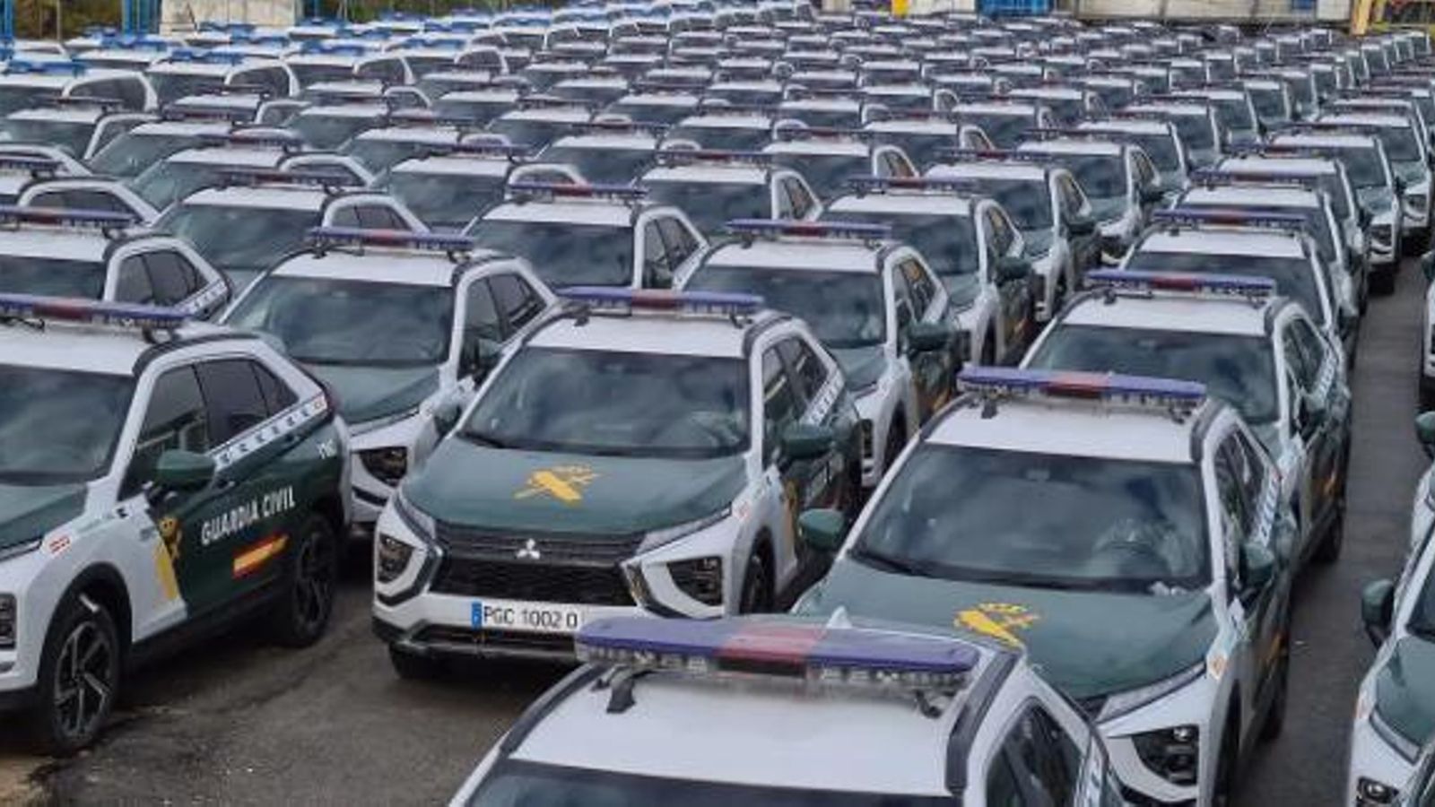 La nueva flota de la Guardia Civil
