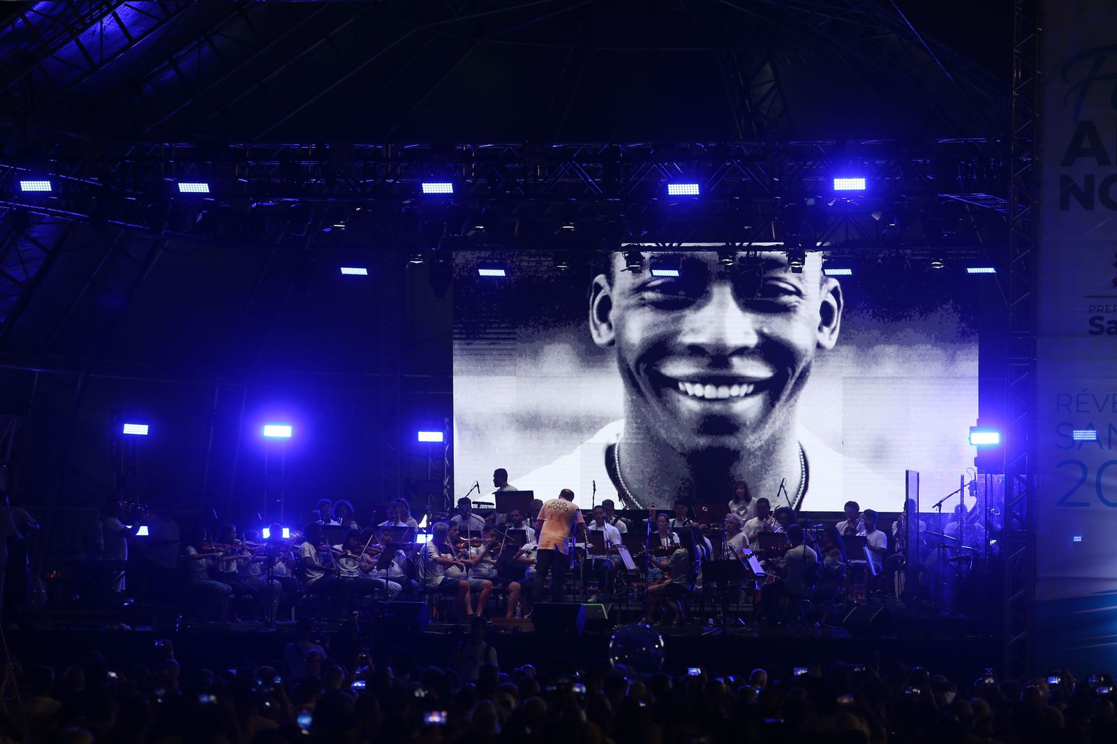 Las fotos del homenaje del fútbol mundial a Pelé