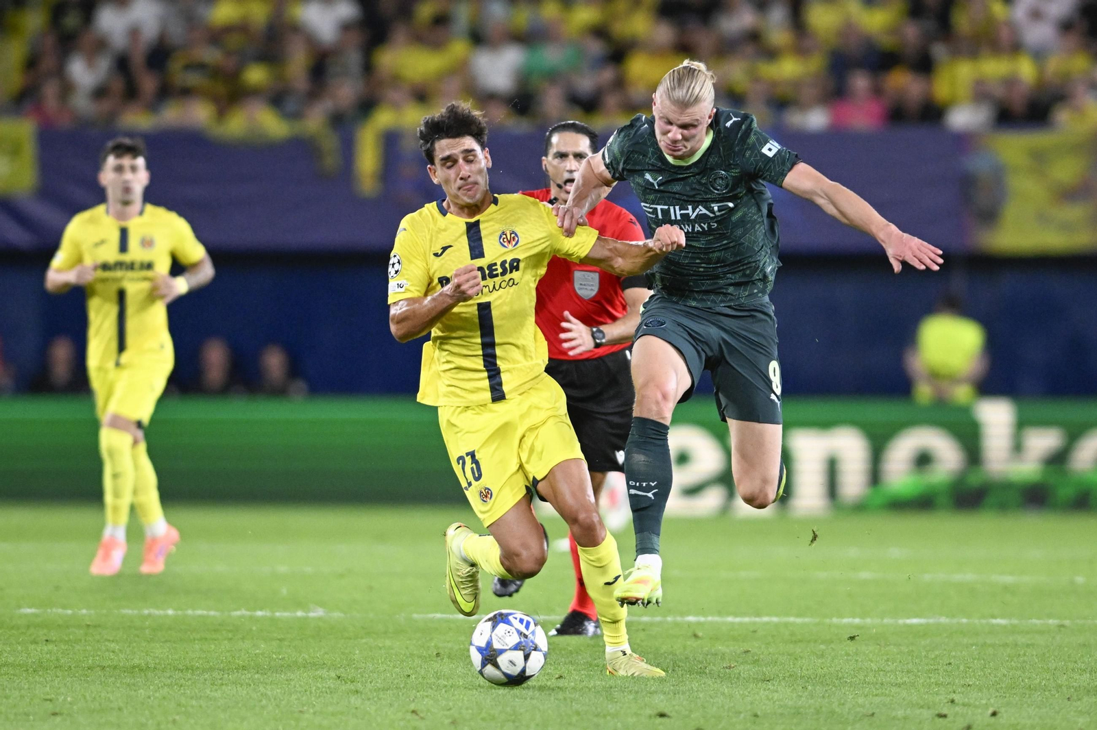 Las fotos del Villarreal-Manchester City