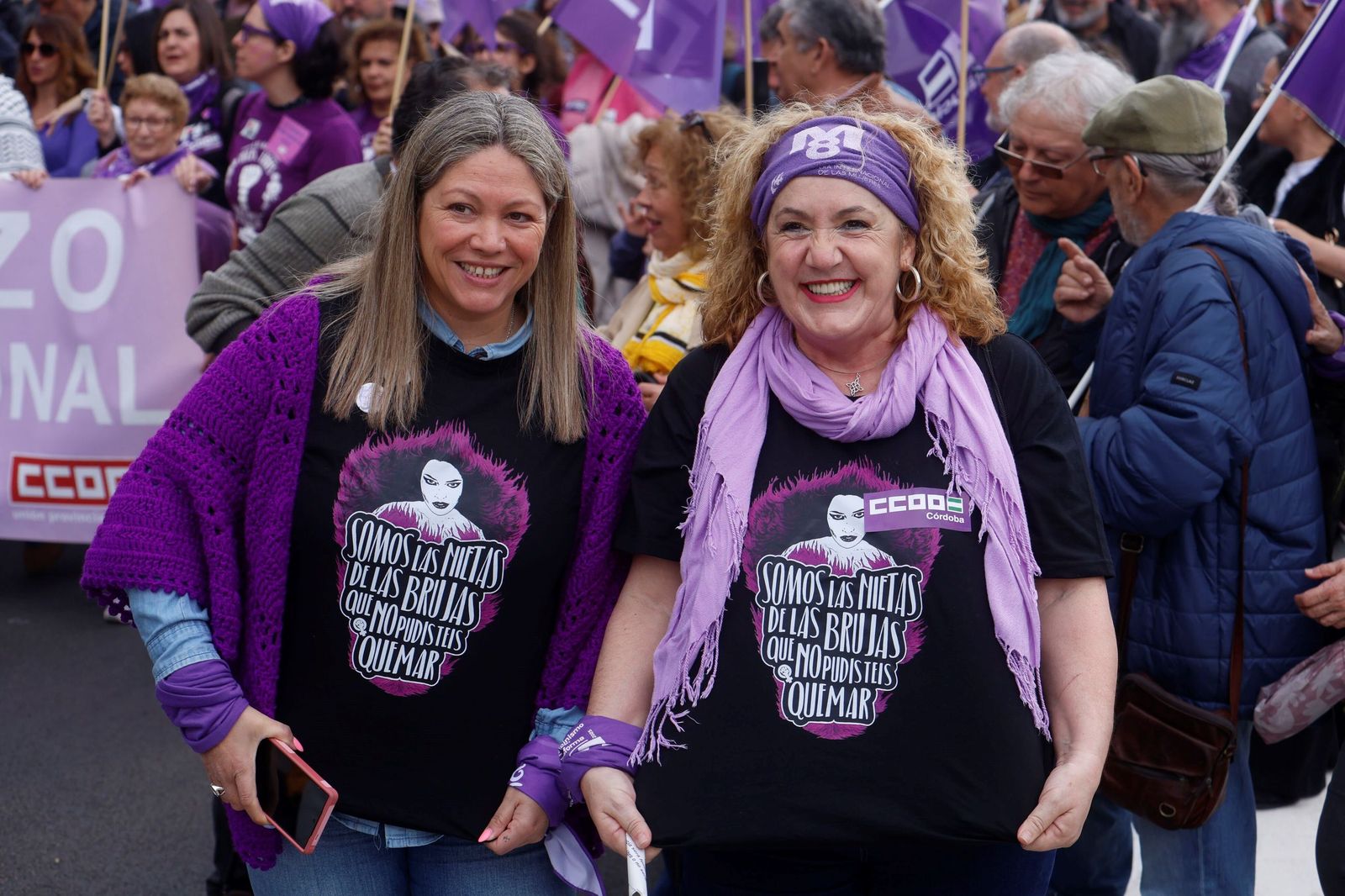 Las mejores imágenes de la manifestación del 8M en Córdoba