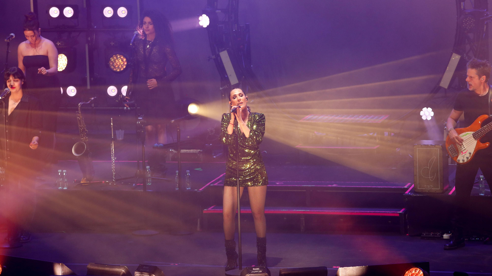 Fotos del concierto de Malú en La Línea