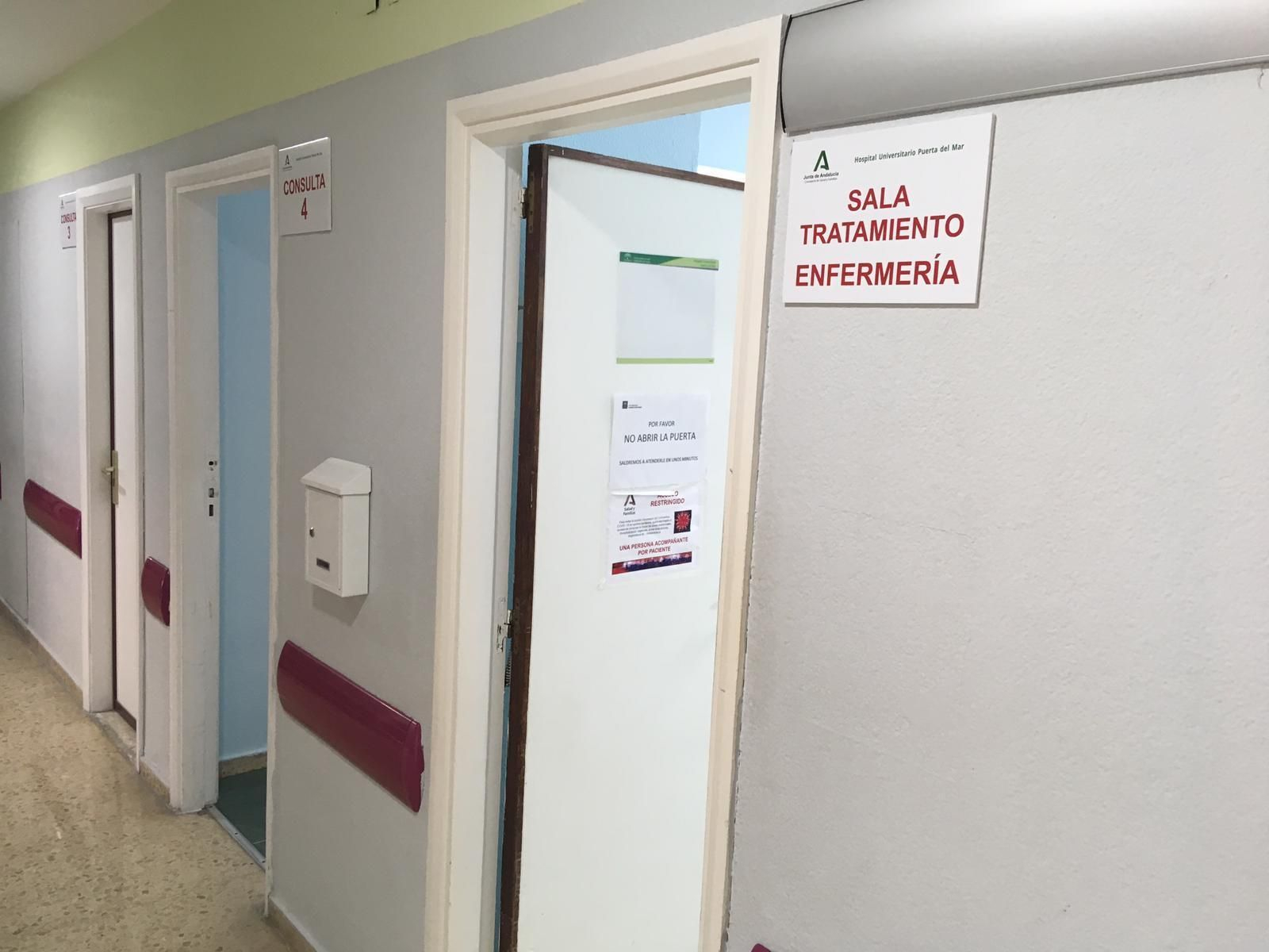 Las imágenes de la ampliación de las Urgencias del hospital Puerta del Mar