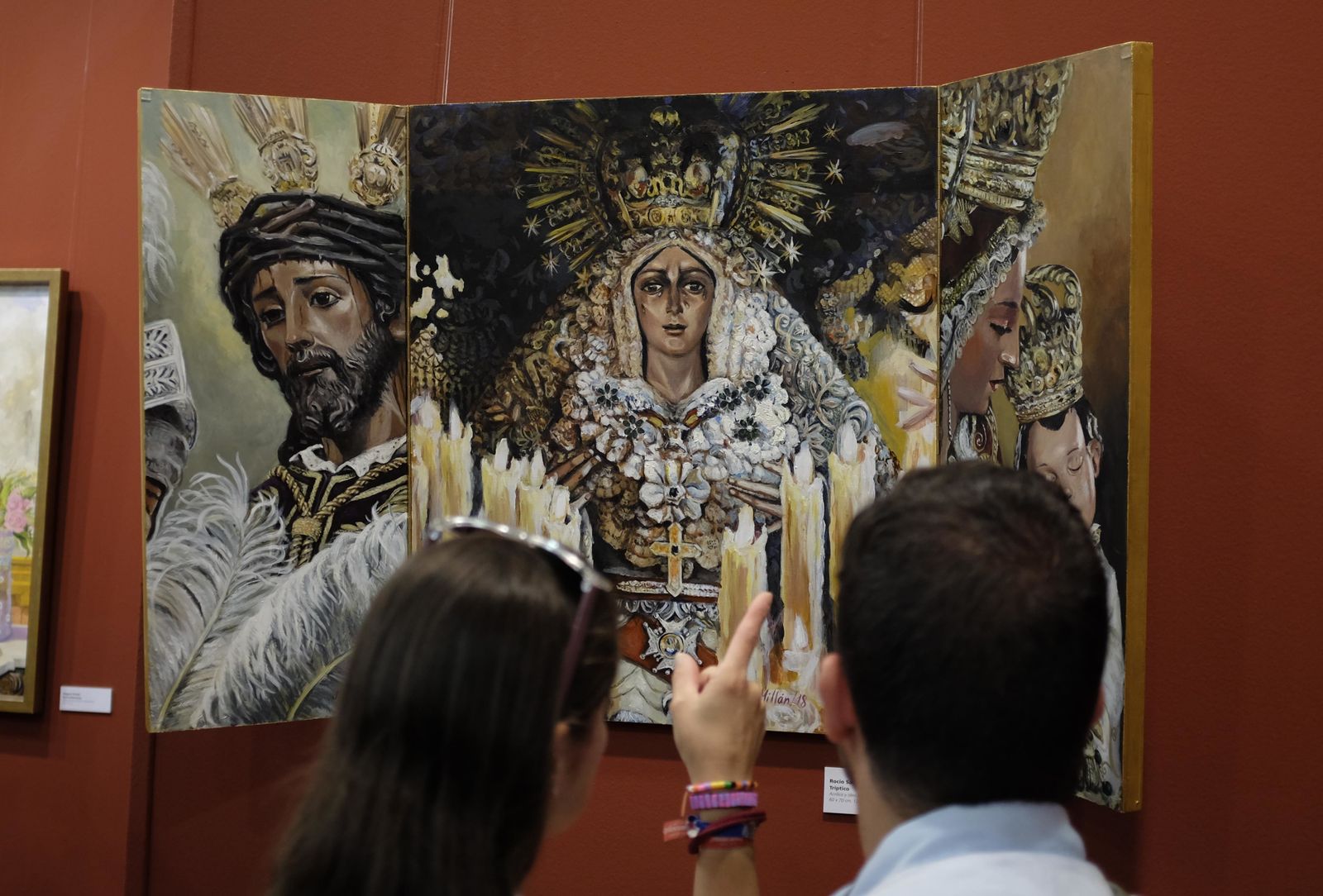 Exposición de la Macarena en el Círculo Mercantil