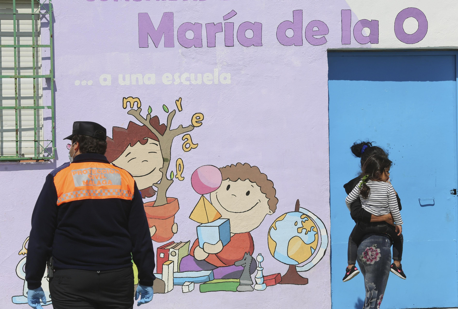 Coronavirus en Los Asperones de Málaga, en fotos