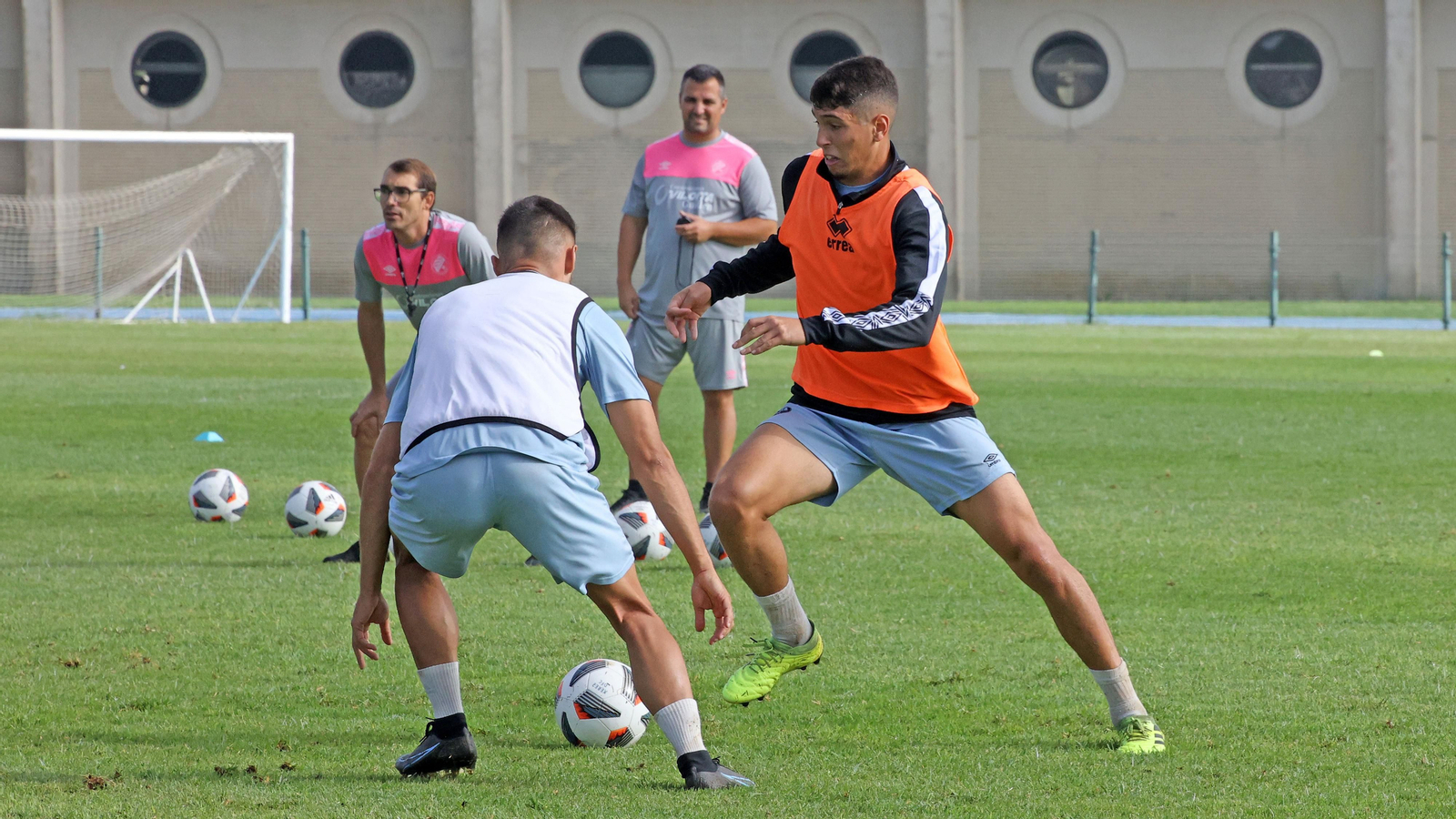 Entrenamiento del Xerez DFC en el 'Pepe Ravelo'