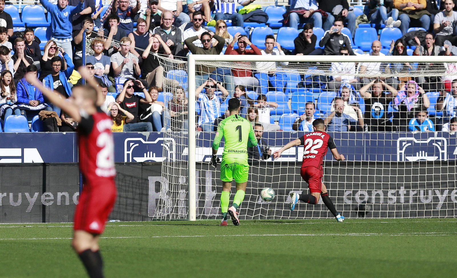 Las imágenes del Málaga CF - Mirandés Las imágenes del Málaga CF - Mirandés