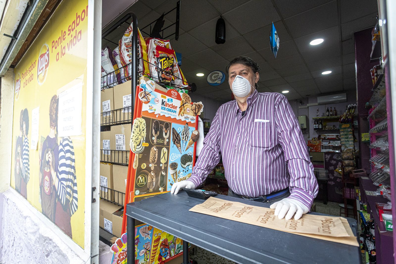Tranquilidad en el barrio de Puntales